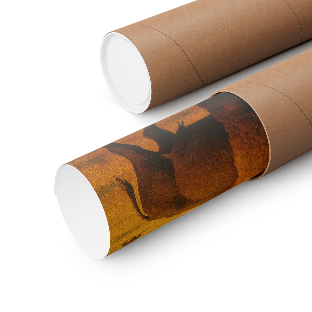 Vertical Print - Yellowstone National Park Bison