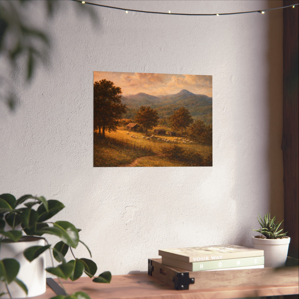 Countryside Pastoral Fine Art Poster
