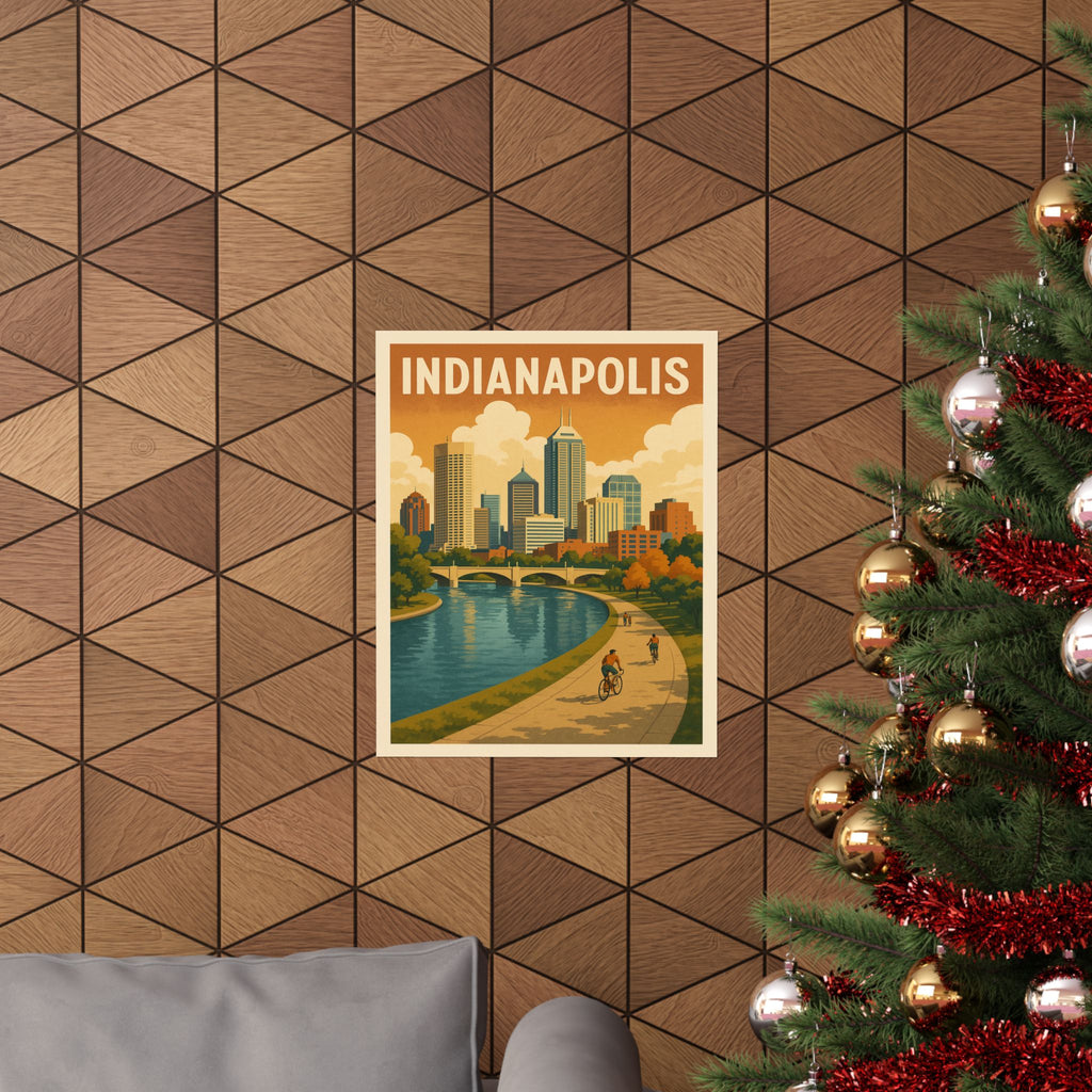 Cityscape Print - Indianapolis