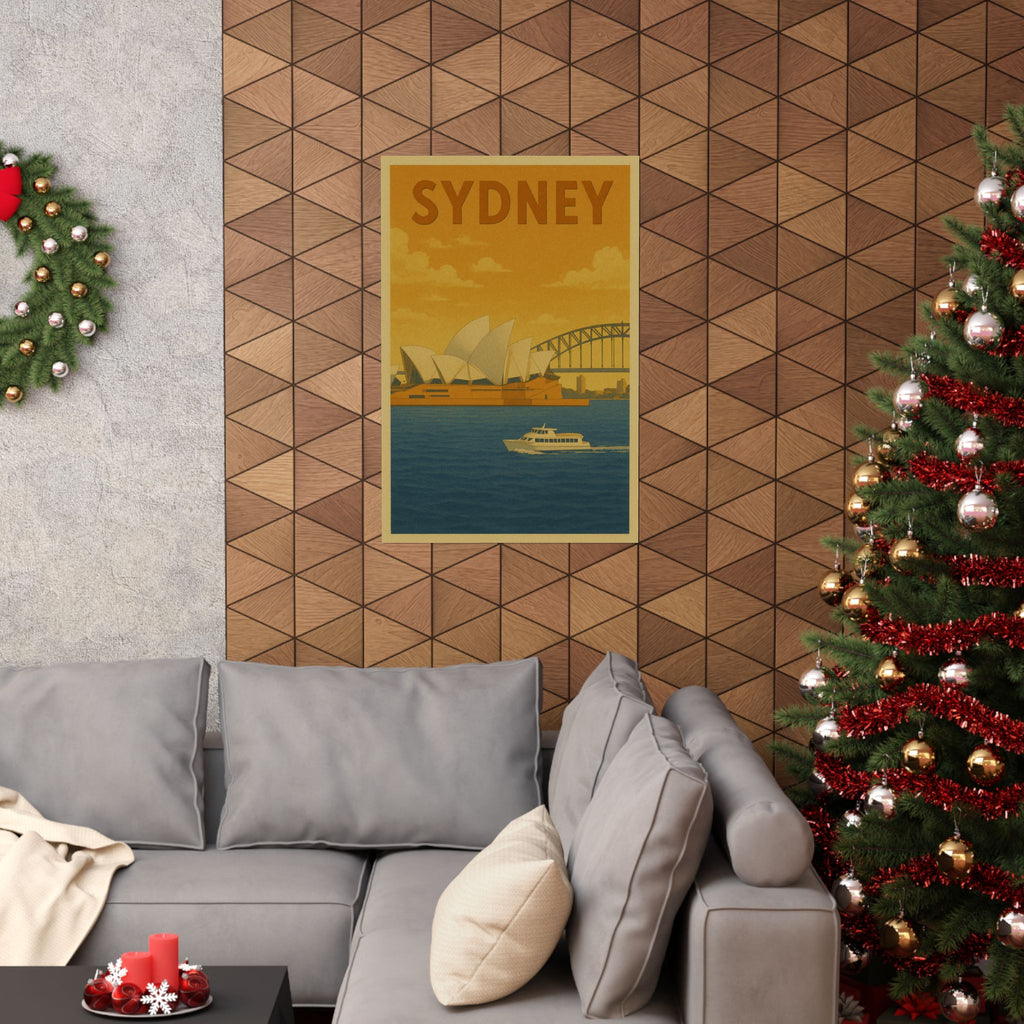 Cityscape Print - Sydney Australia