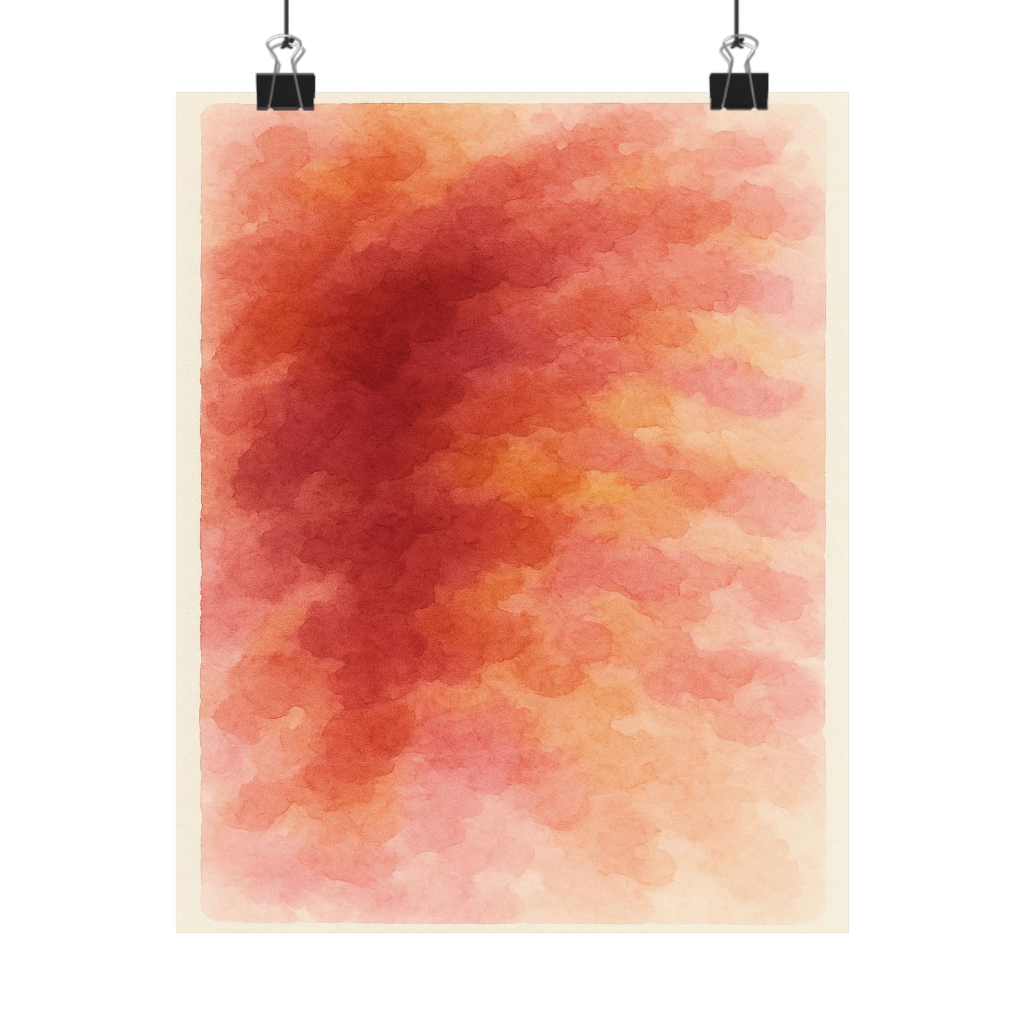 Abstract Art - Pink Watercolor 1