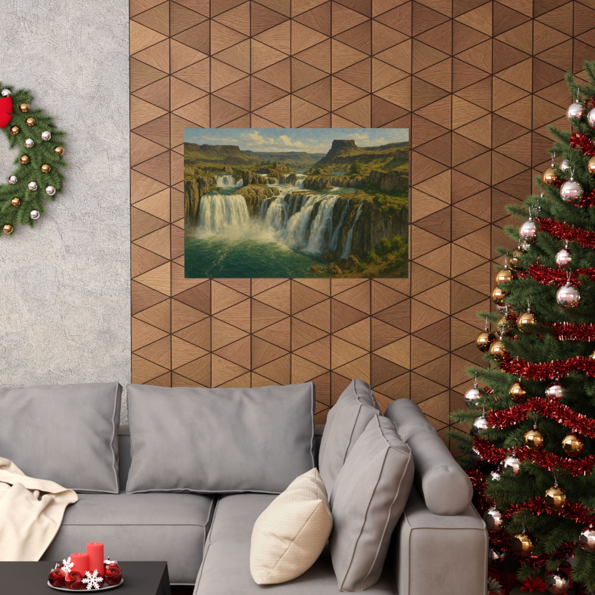 Nature Print - Waterfalls