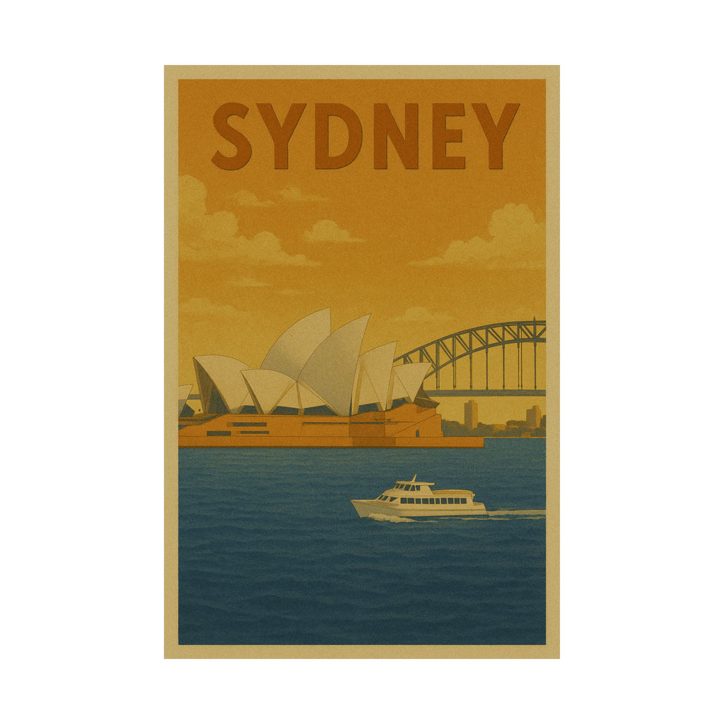 Cityscape Print - Sydney Australia