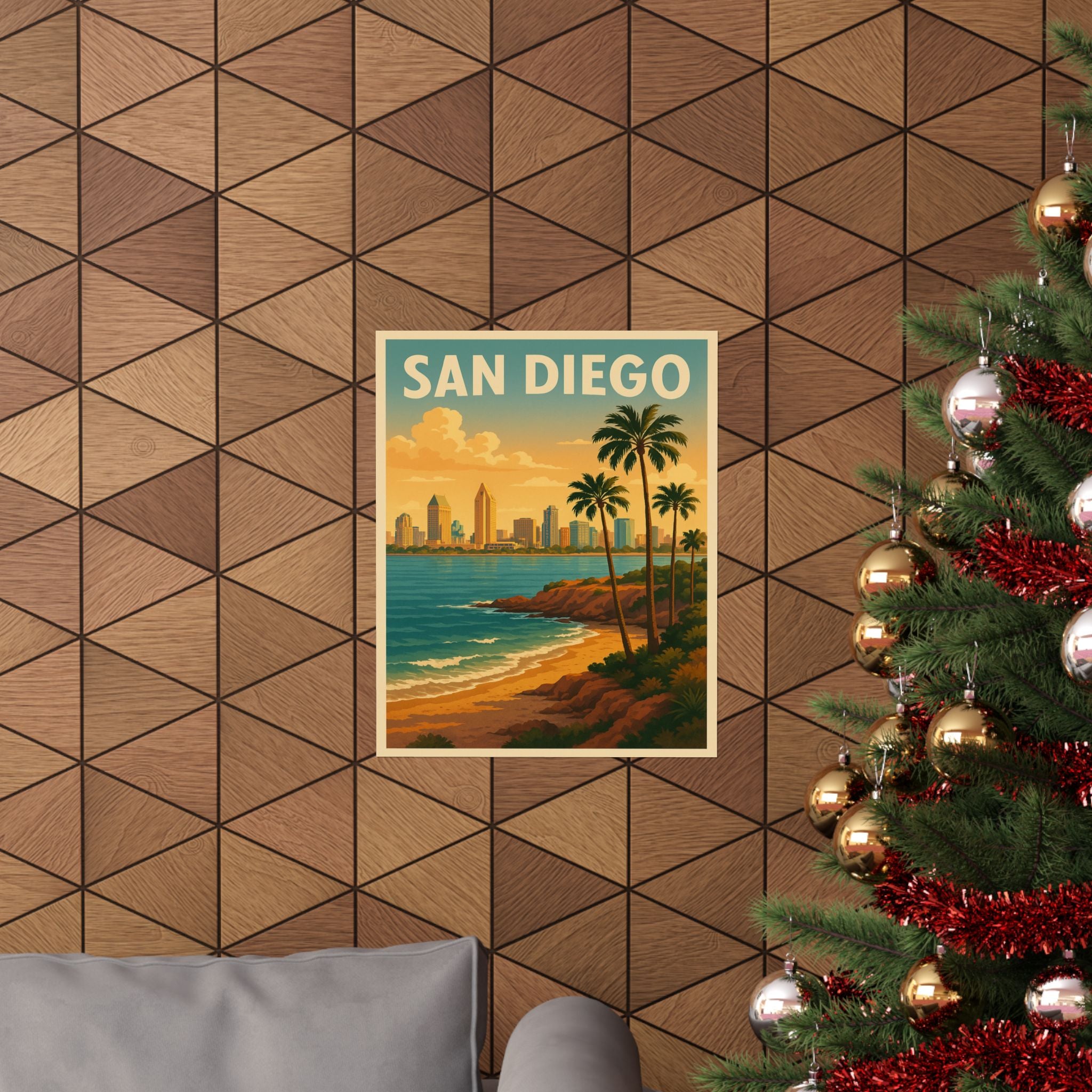 Cityscape Print - San Diego