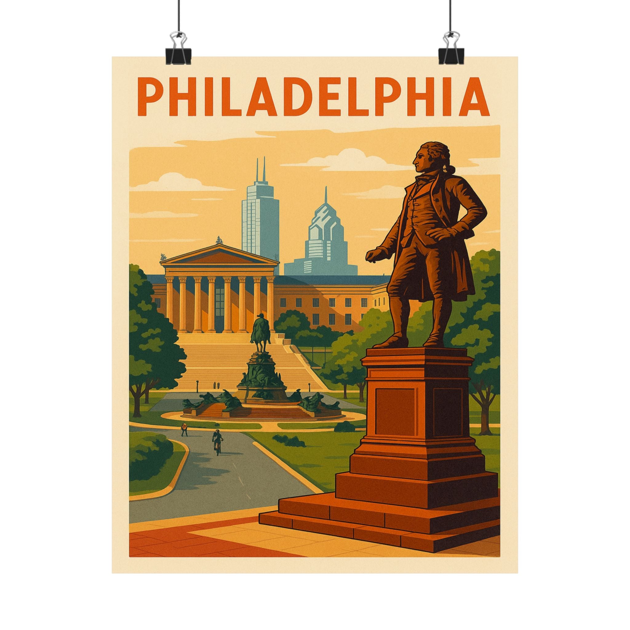 Cityscape Print - Philadelphia
