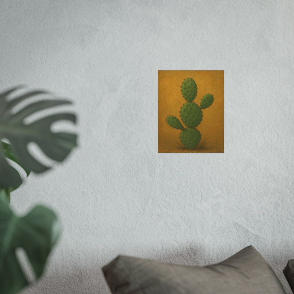 Nature Print - Prickly Pear Cactus