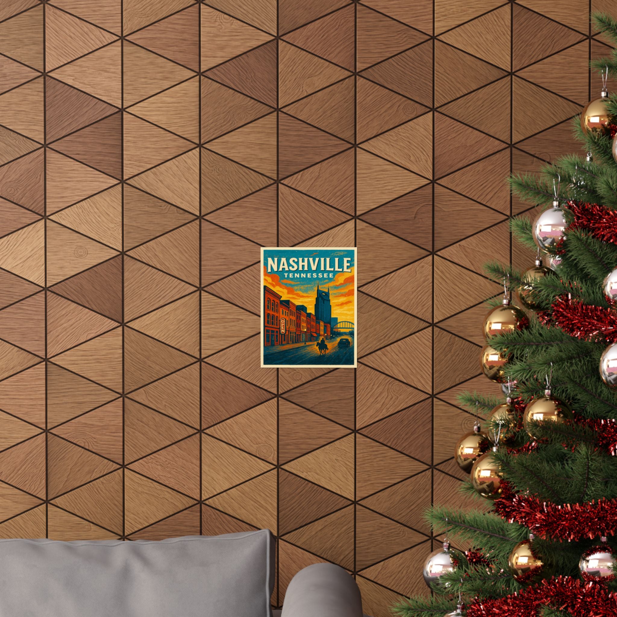 Cityscape Print - Nashville