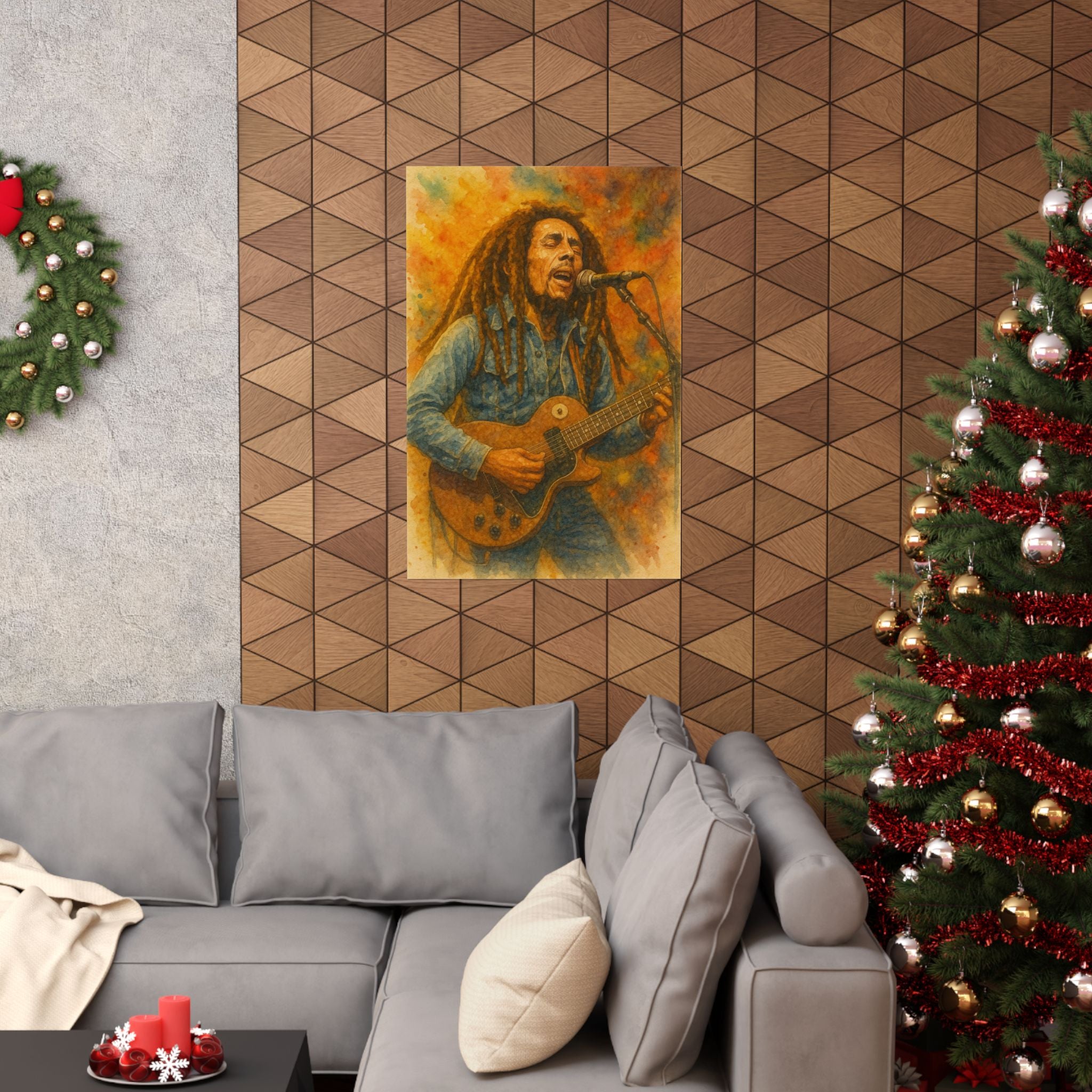 Famous Prints - Marley Singing