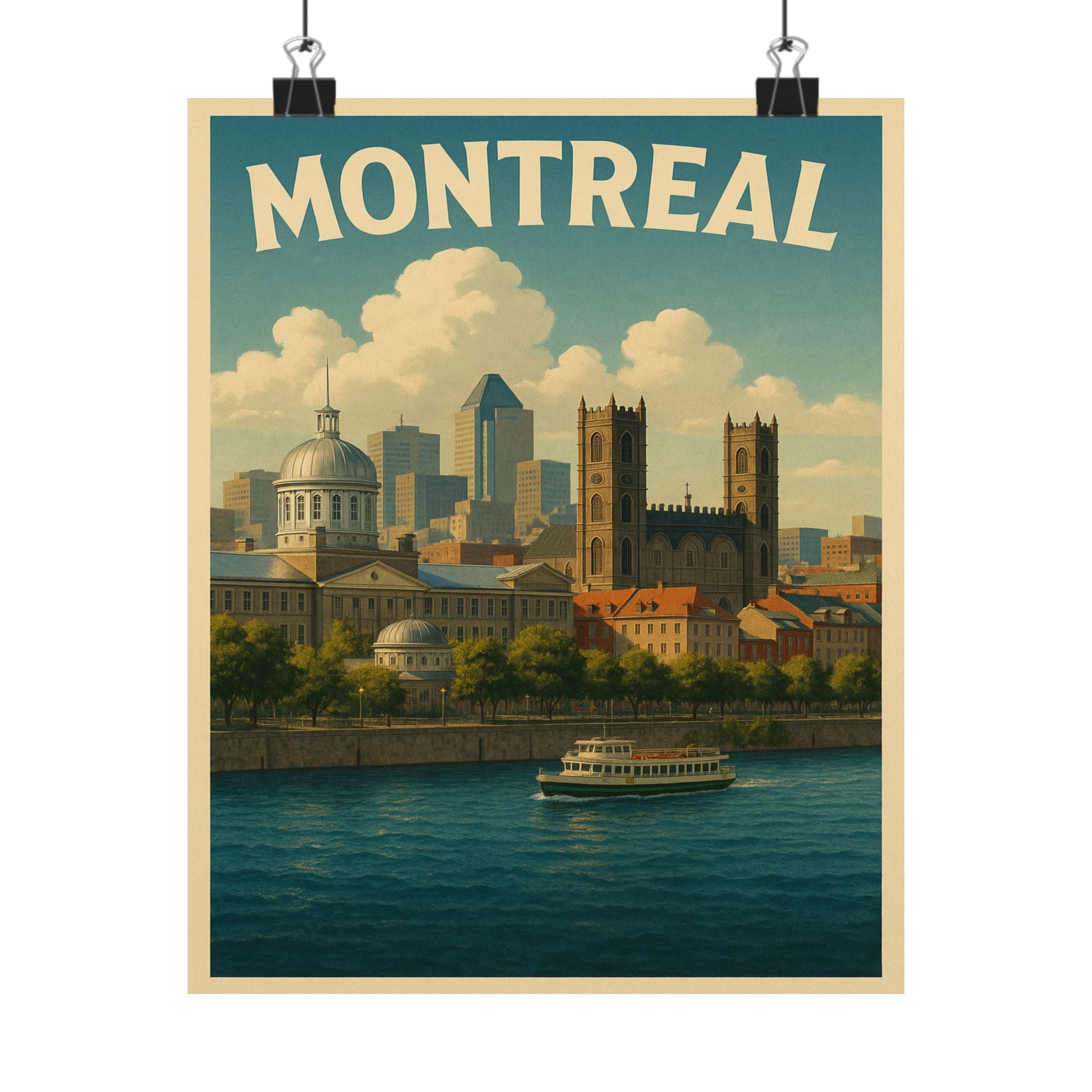 Cityscape Print - Montreal