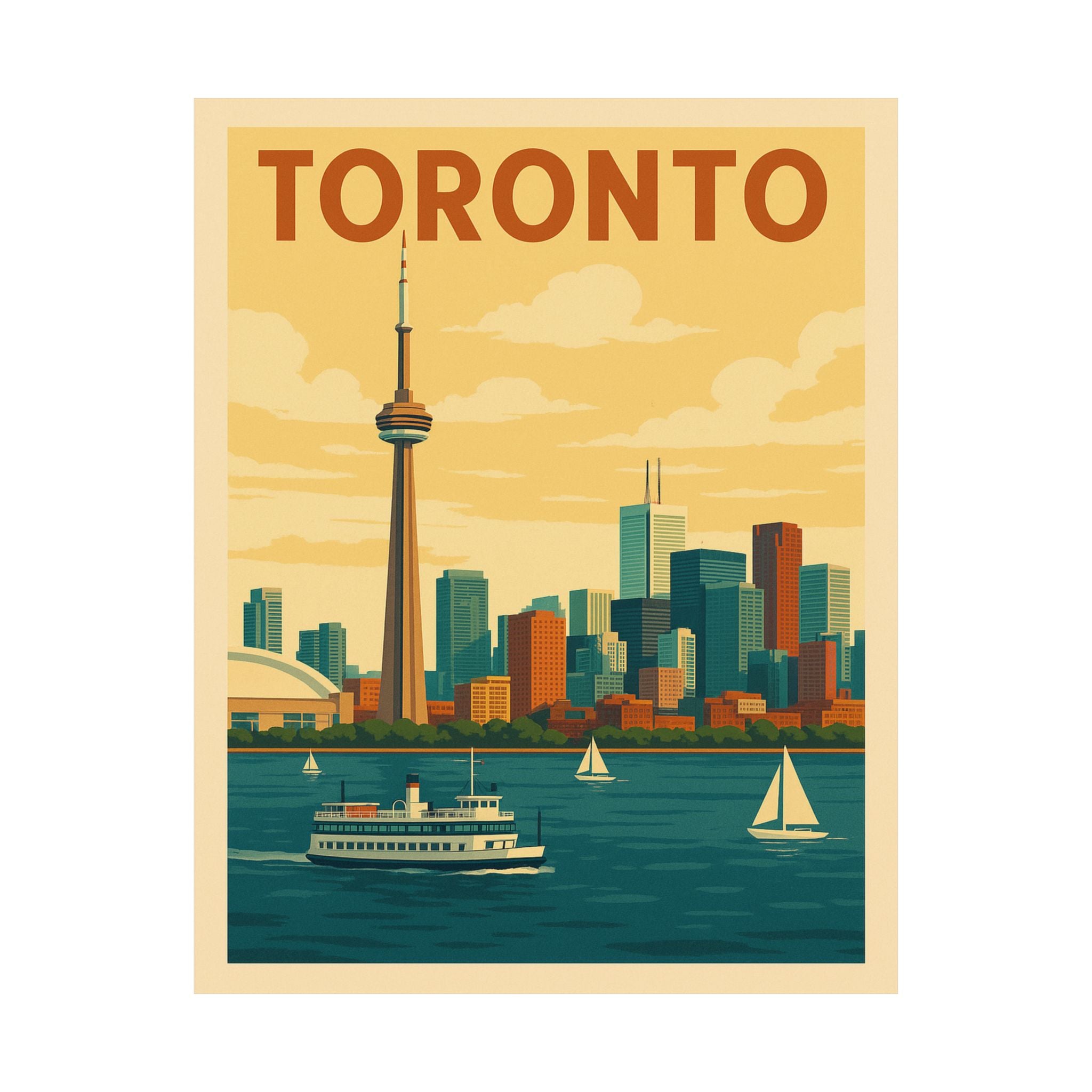 Cityscape Print - Toronto