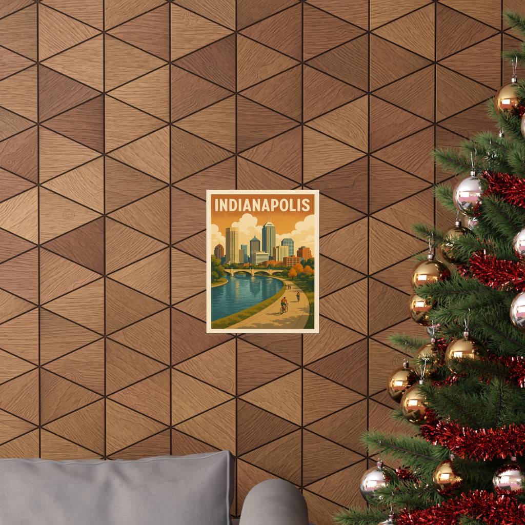 Cityscape Print - Indianapolis