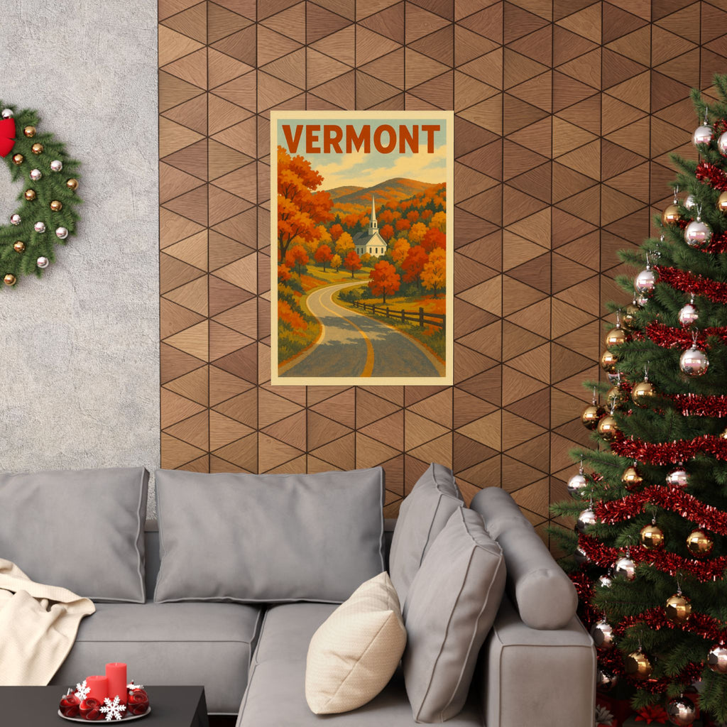 Cityscape Print - Vermont