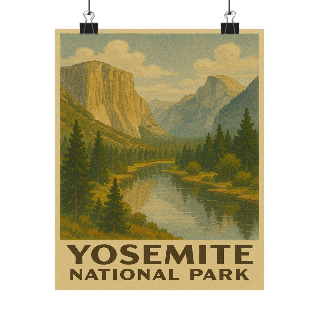 Vertical Print - Yosemite National Park