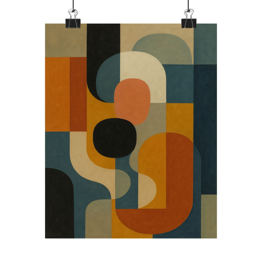 Abstract Print - Abstract Shapes