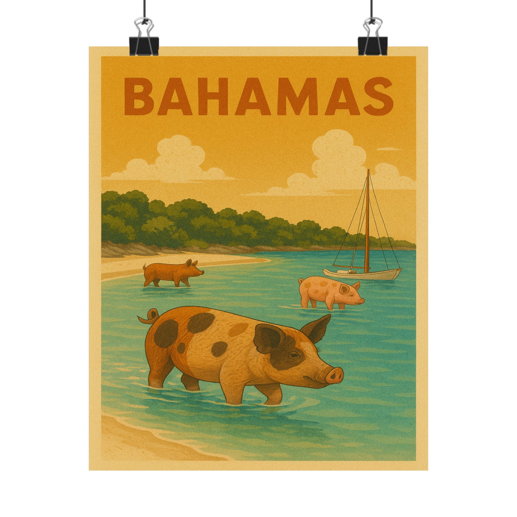 Cityscape Print - Bahamas