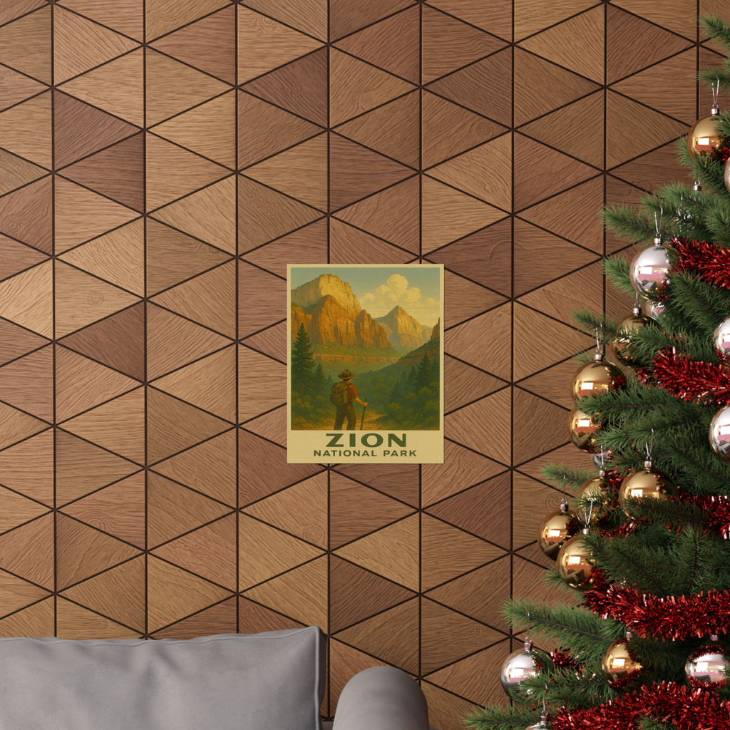 Vertical Print - Zion National Park