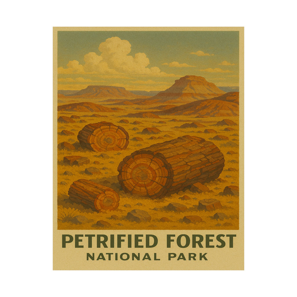 Vertical Print - Petrified Forest National Park