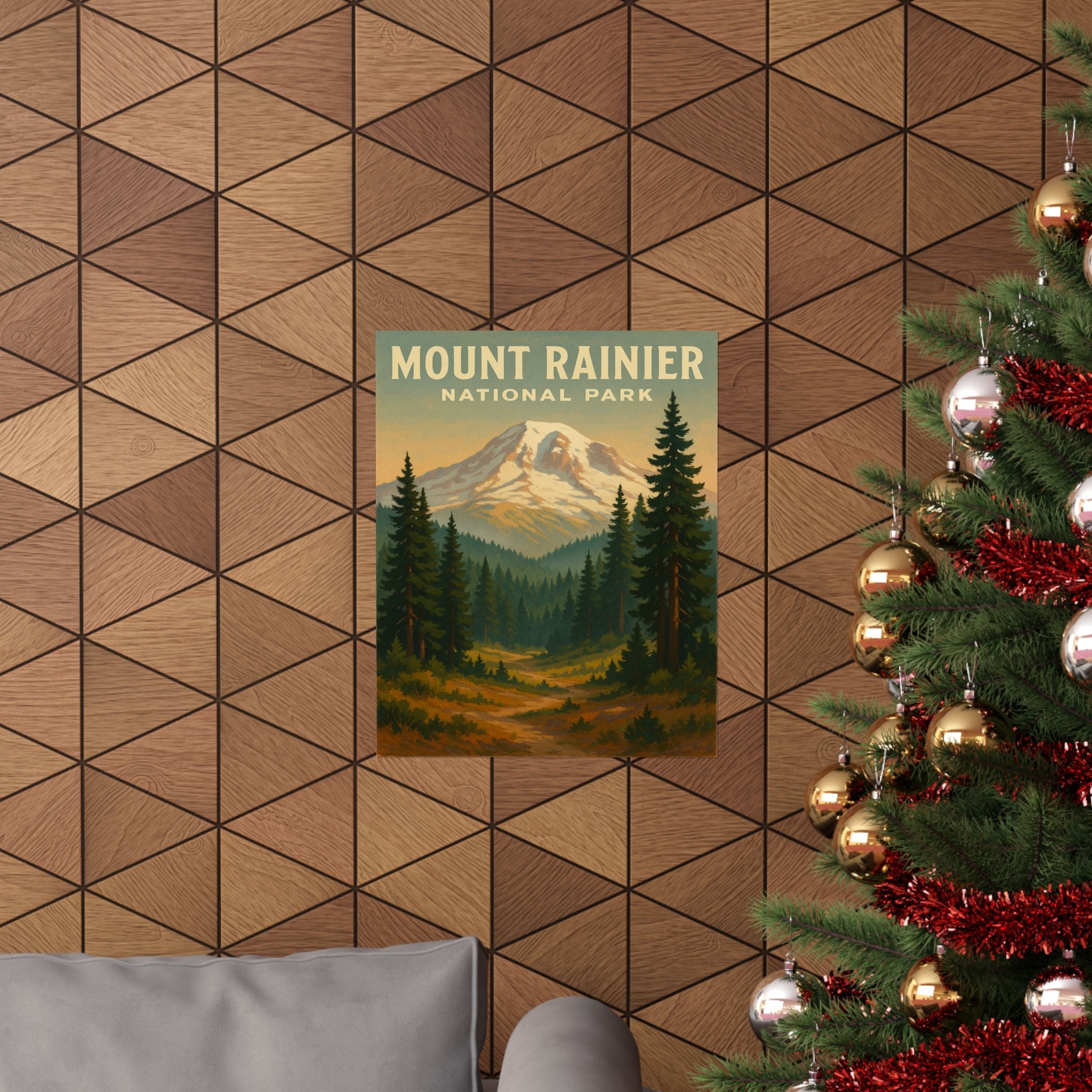 Travel Print - Mount Rainier National Park