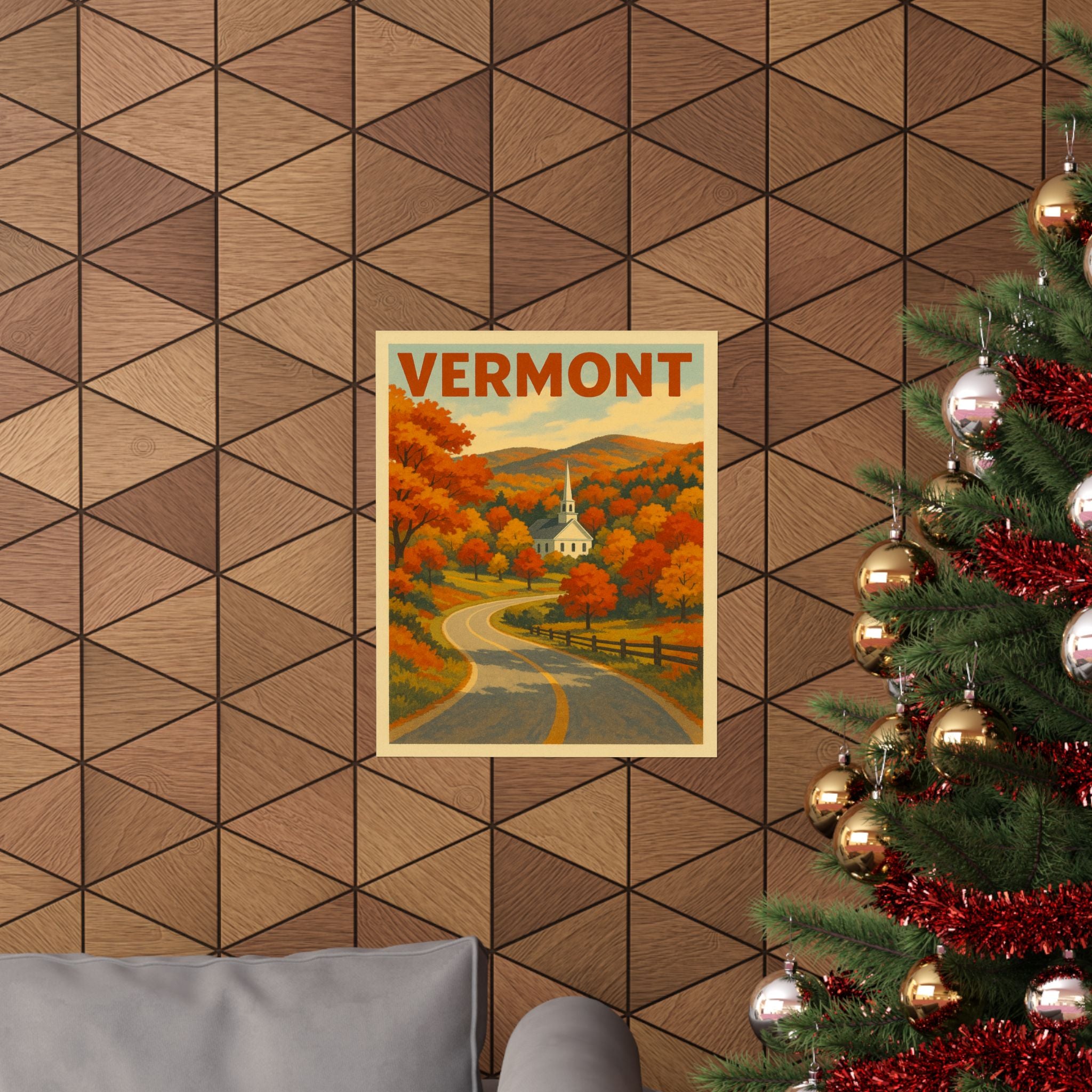 Cityscape Print - Vermont