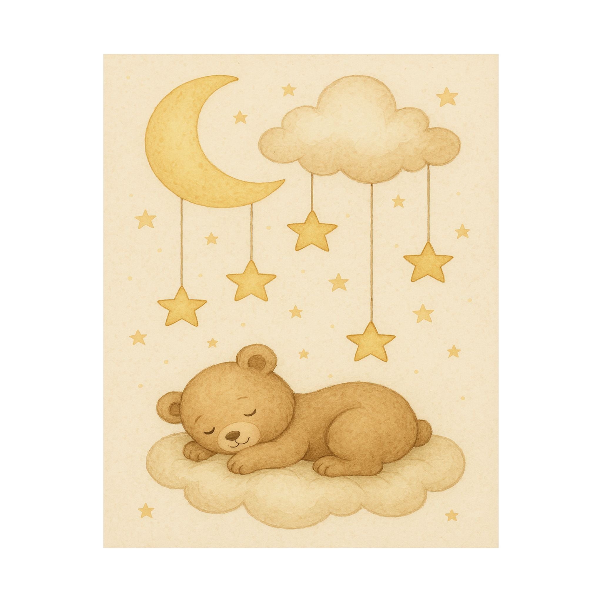 Children's Print - Sleeping Bear