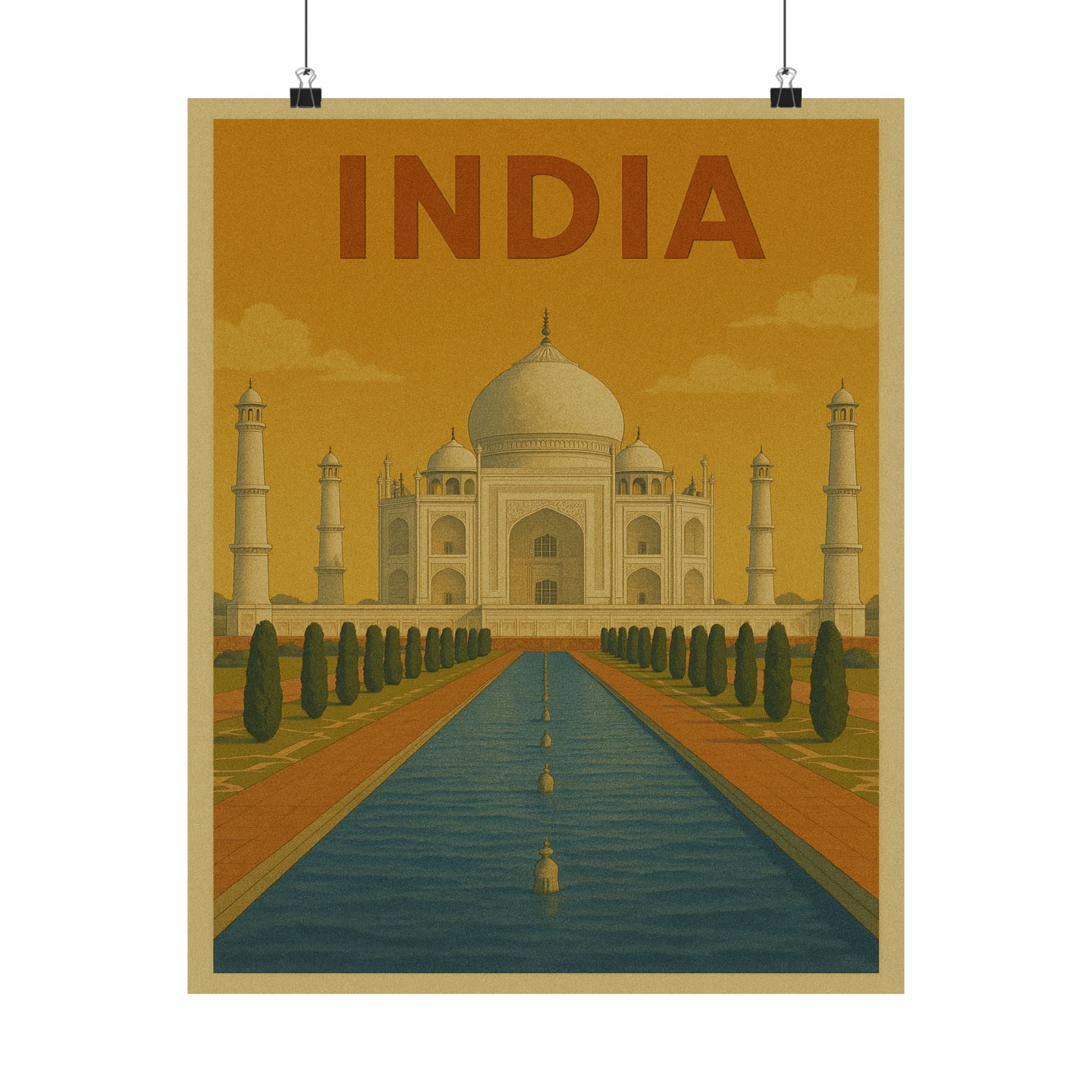 Cityscape Print - India