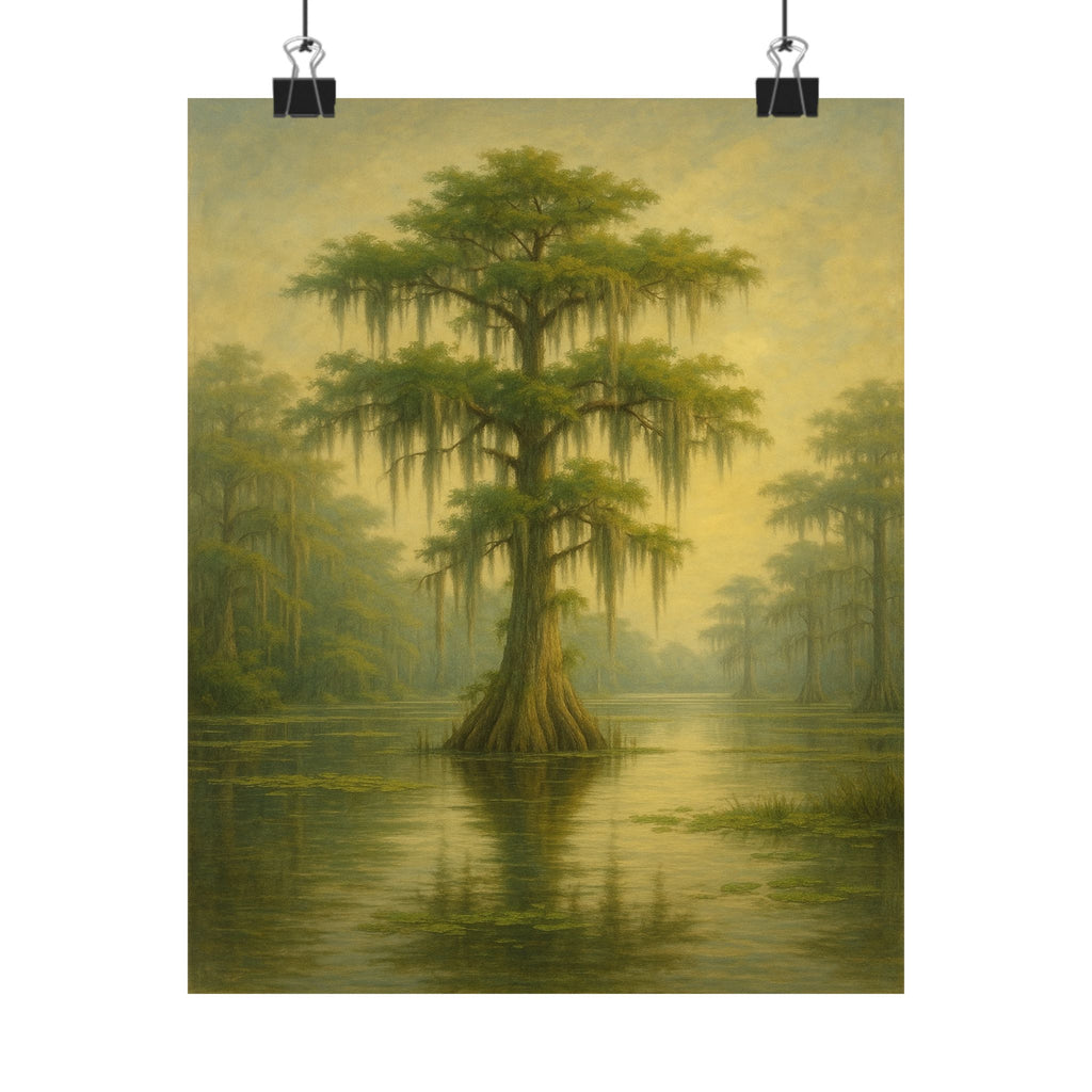 Nature Print - Atchafalaya Basin