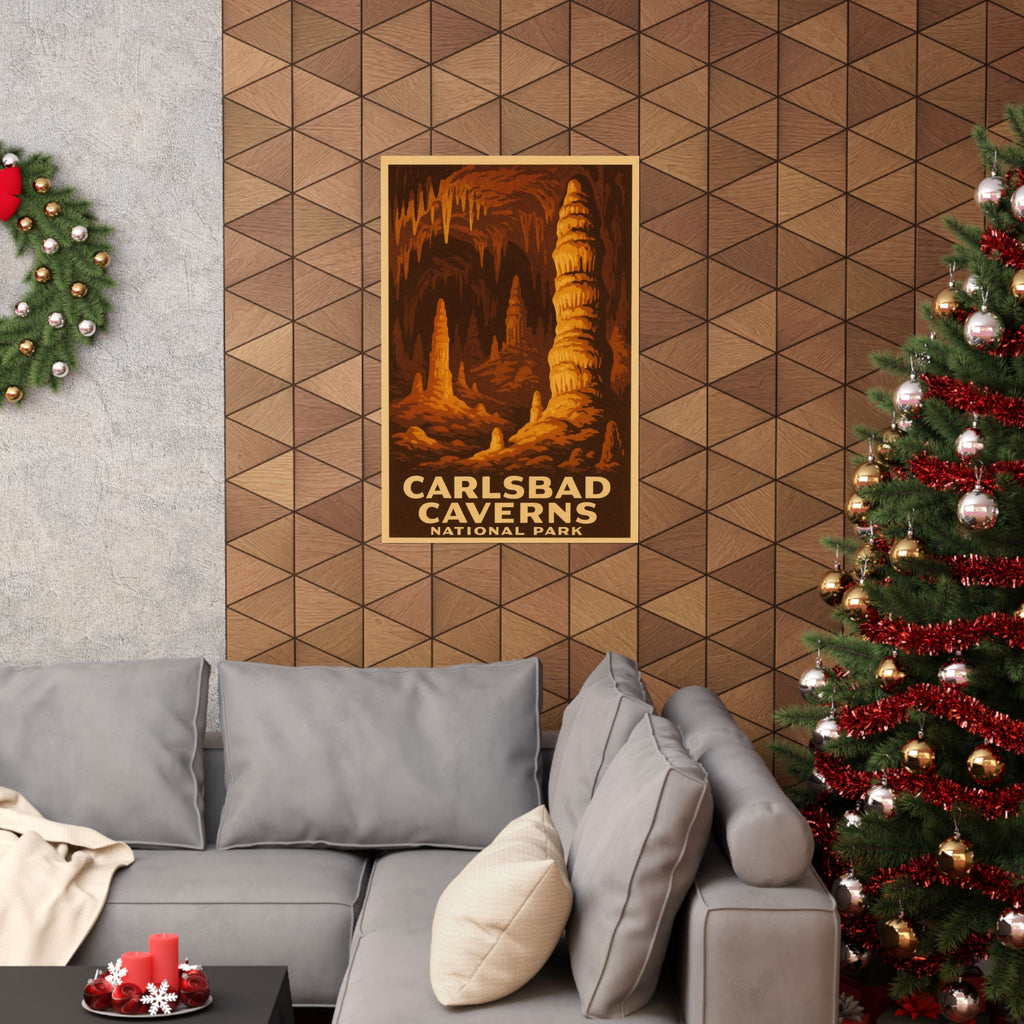 Vertical Print - Carlsbad Caverns National Park