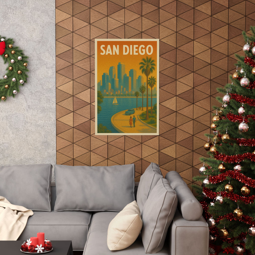 Cityscape Print - San Diego
