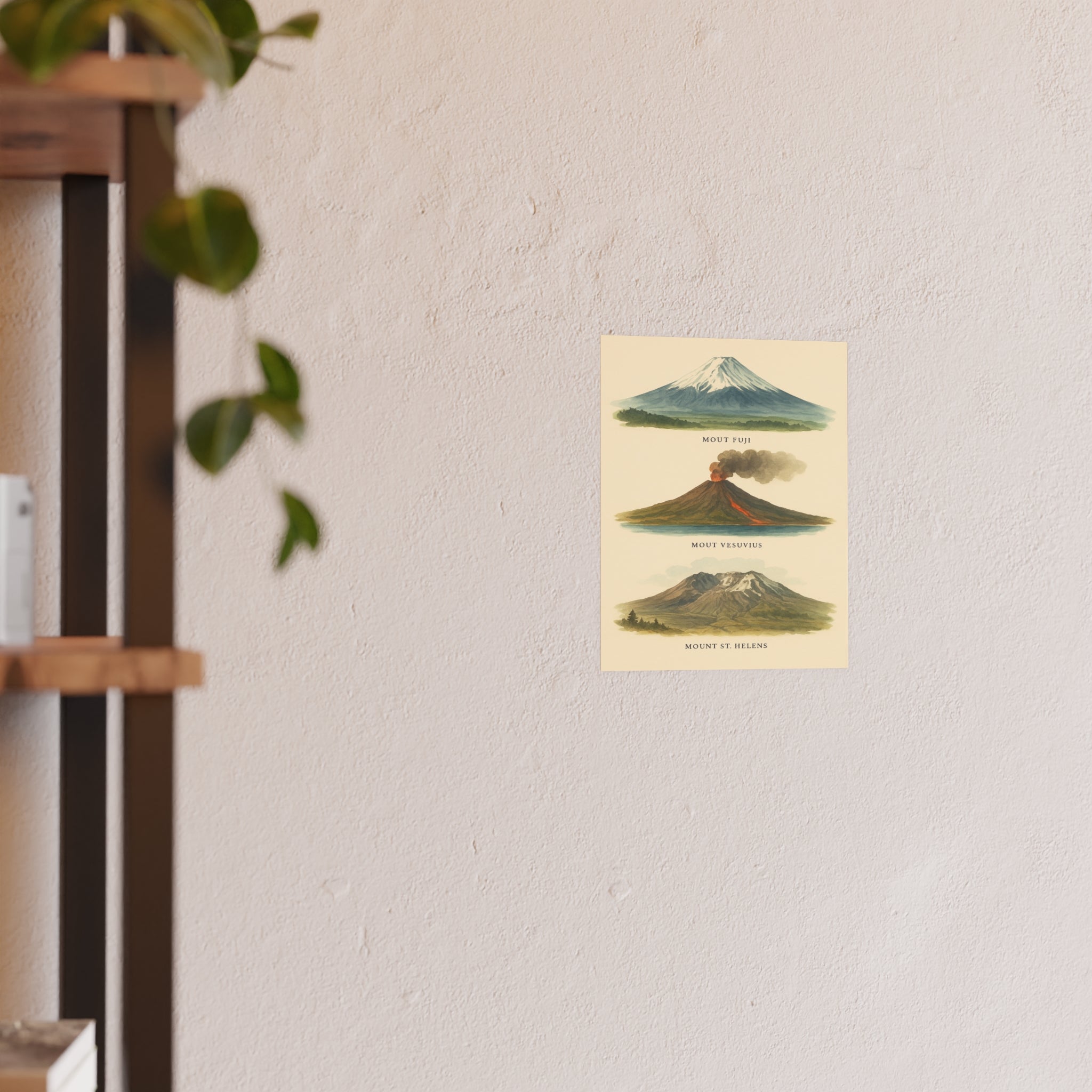 Nature Print - Volcanoes