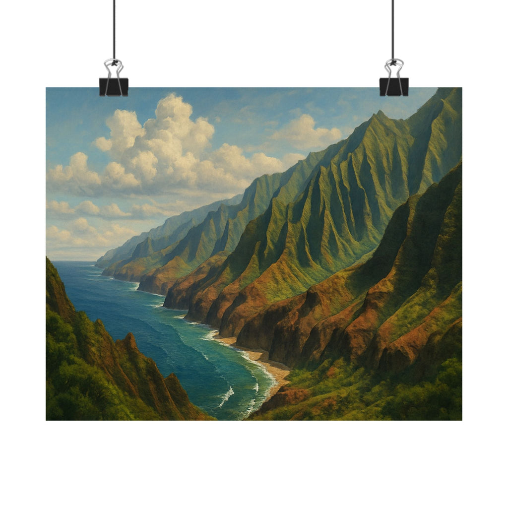 Nature Print - Napali Coast