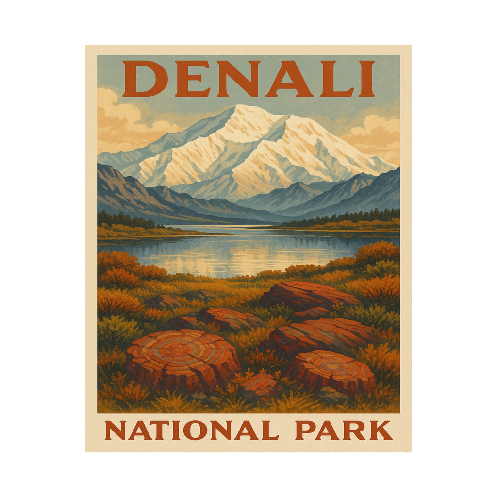 Vertical Print - Denali National Park