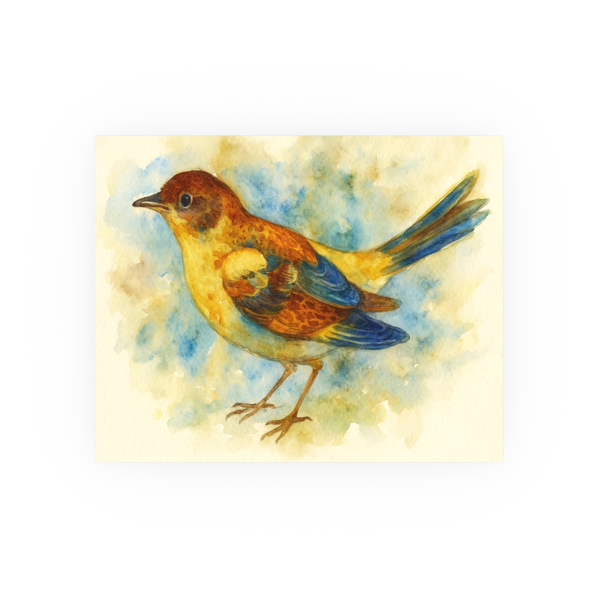 Wildlife Print - Watercolor Bird