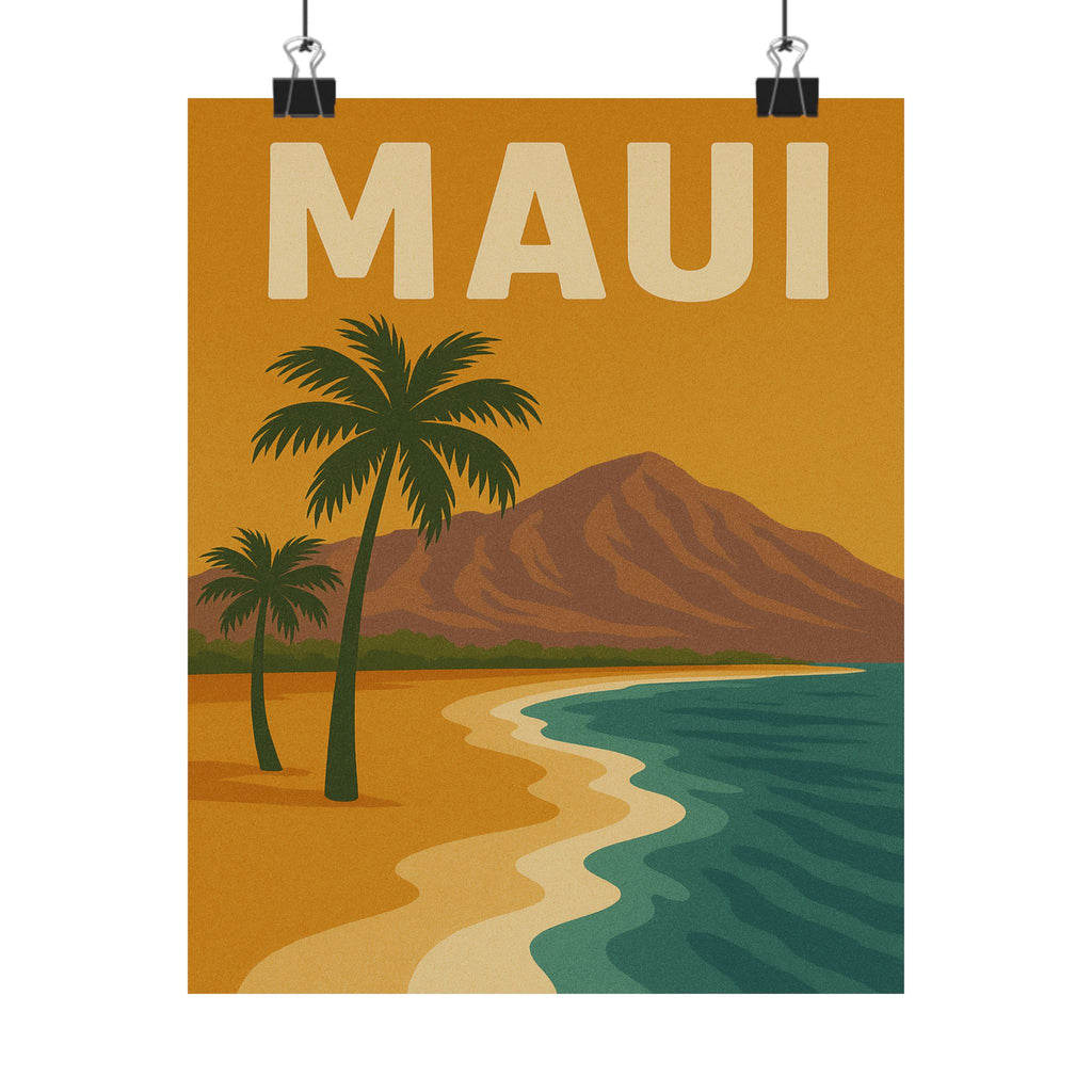 Cityscape Print - Maui