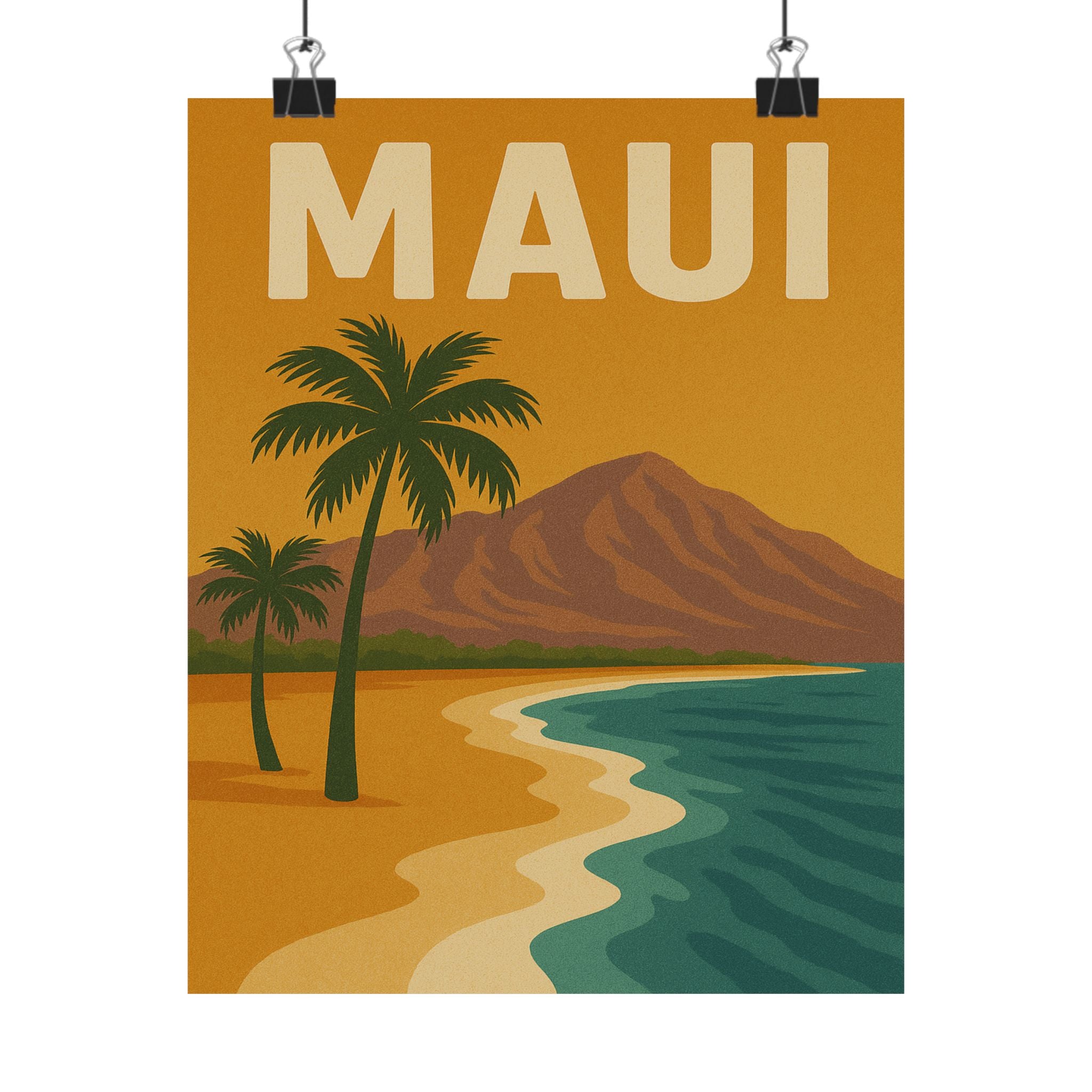 Cityscape Print - Maui