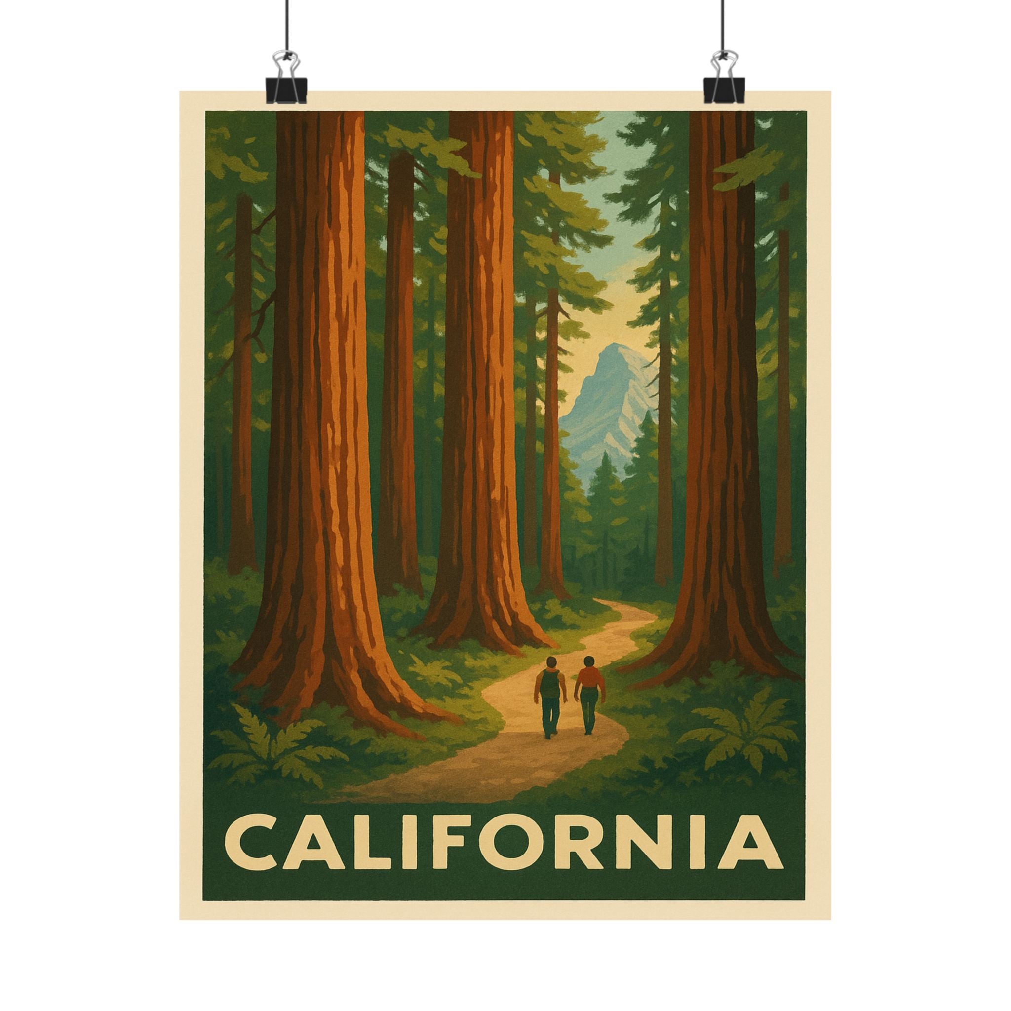 Cityscape Print - California