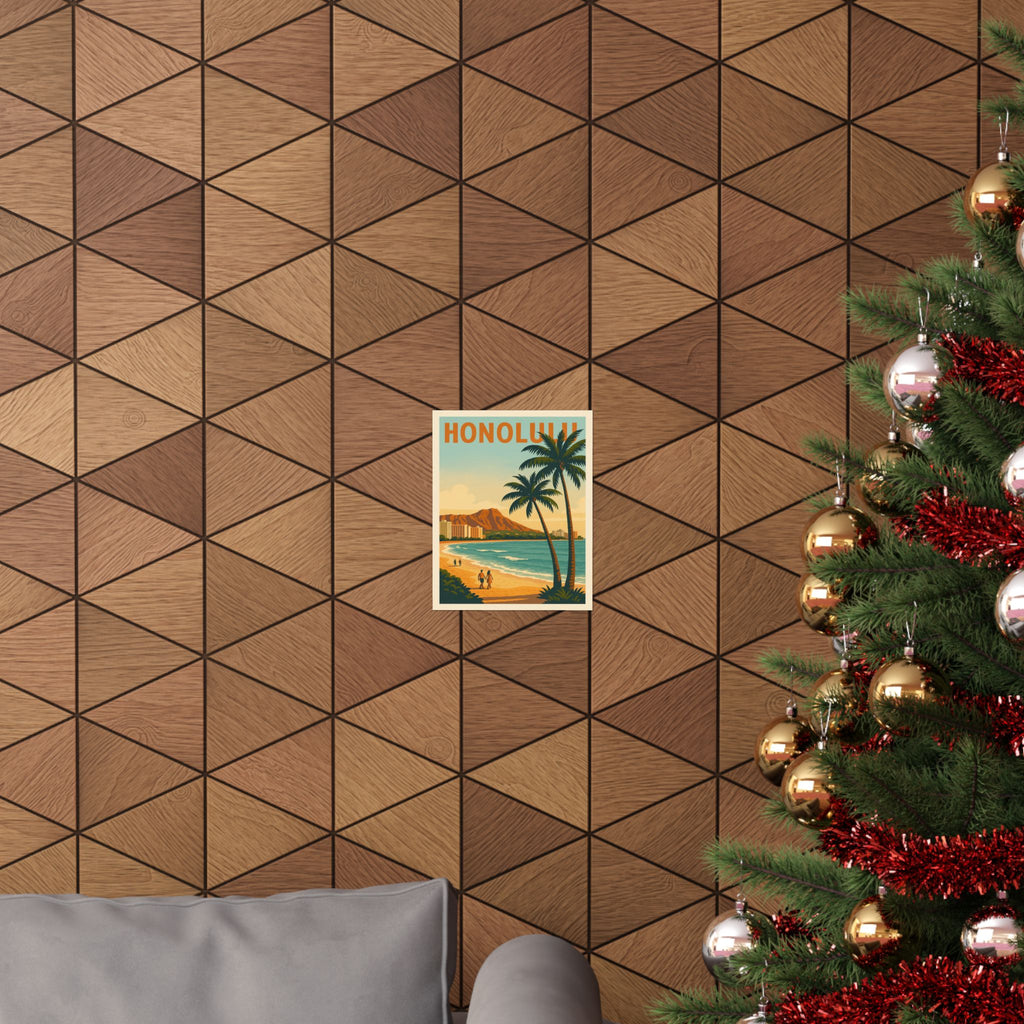 Cityscape Print - Honolulu