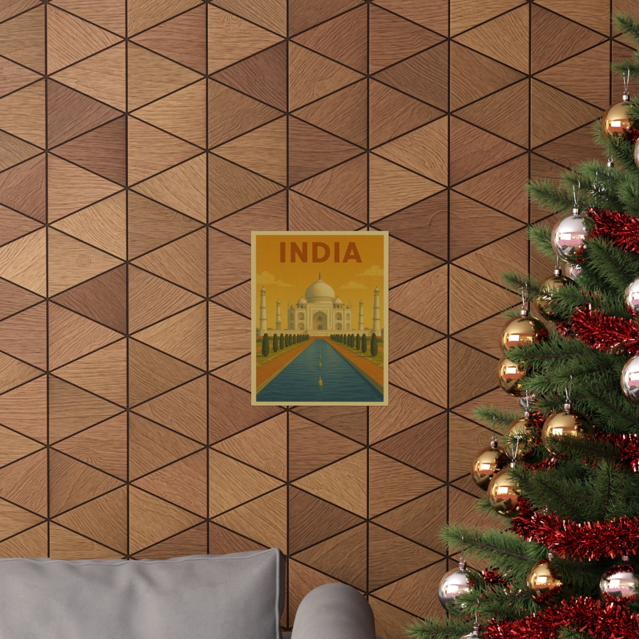 Cityscape Print - India