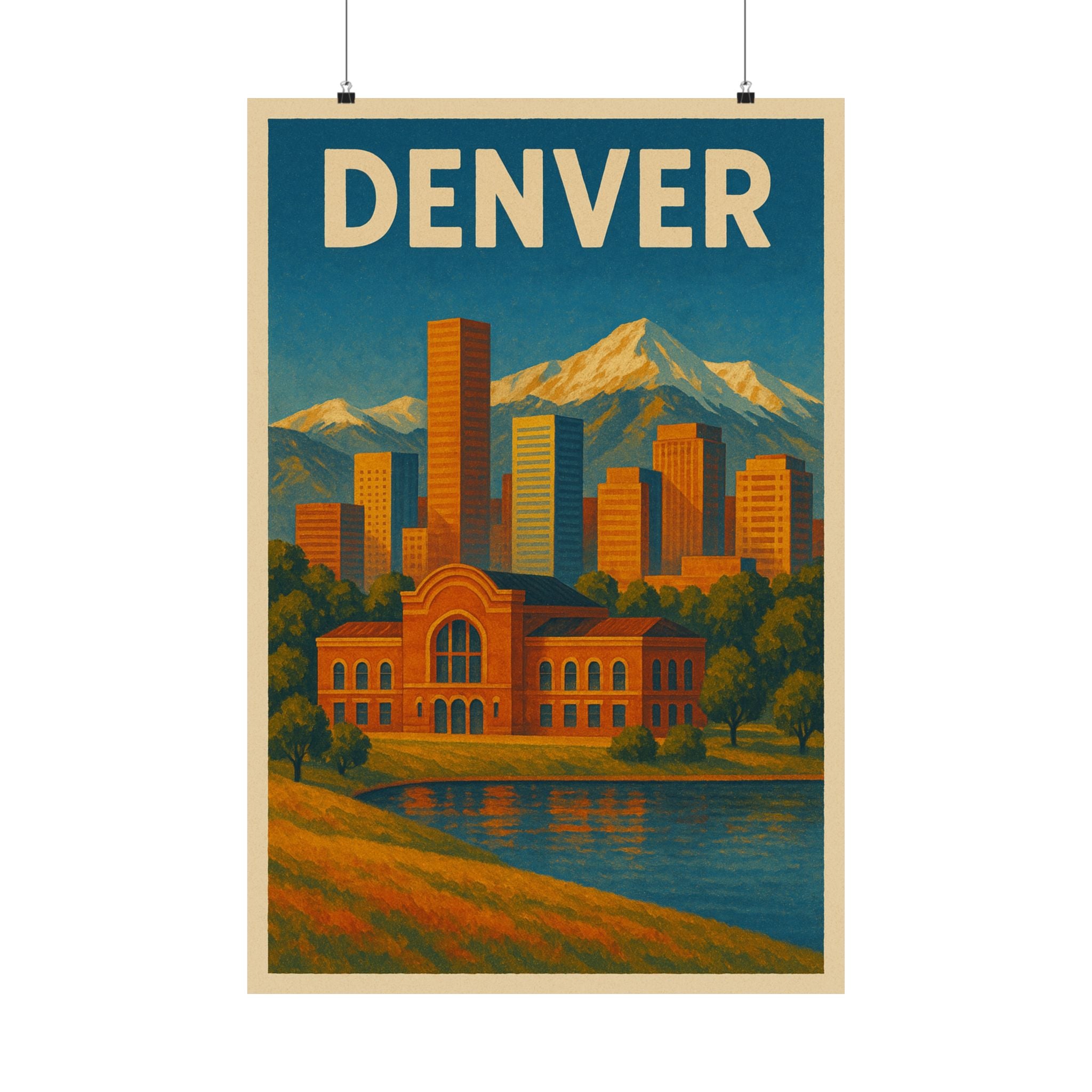 Cityscape Print - Denver