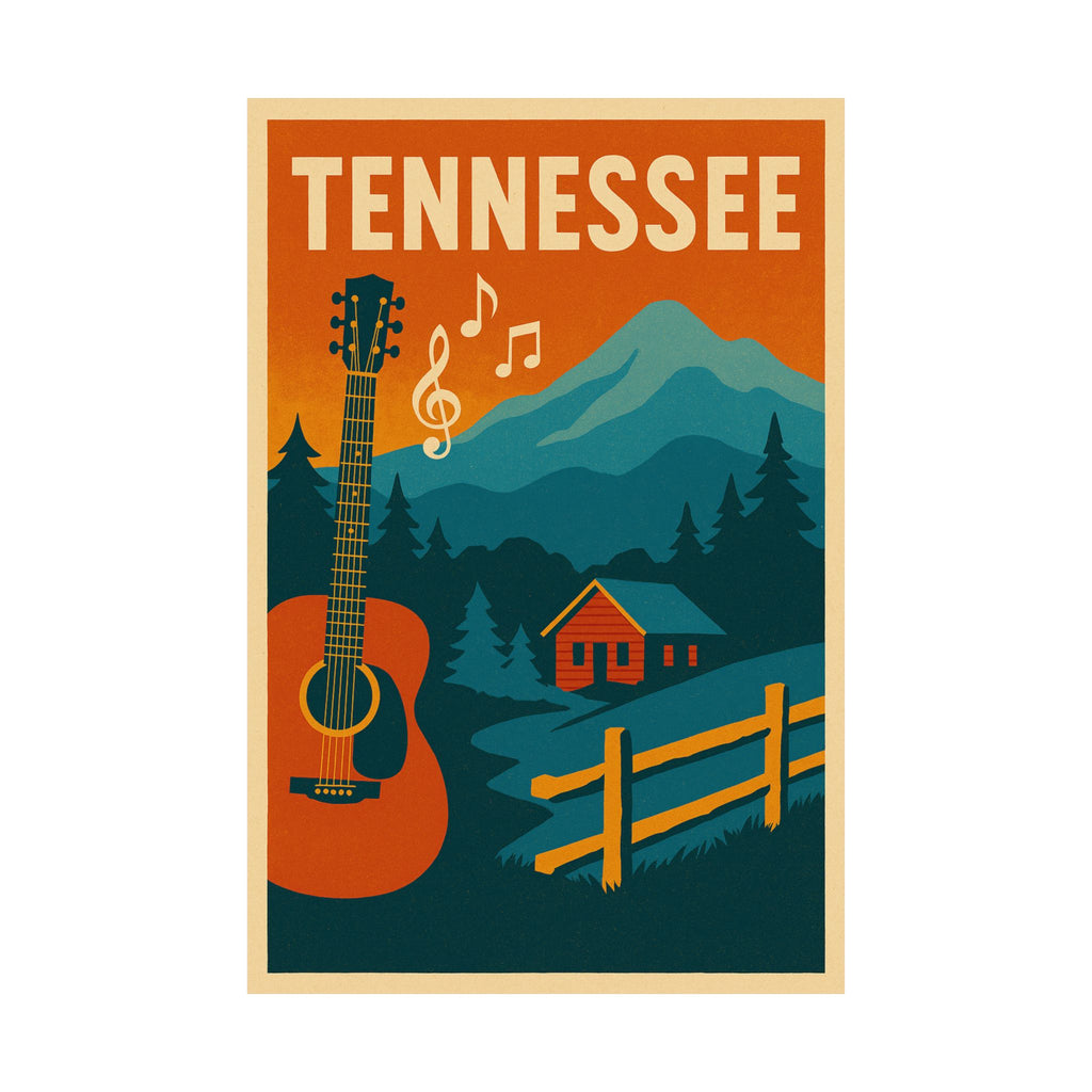 Cityscape Print - Tennessee