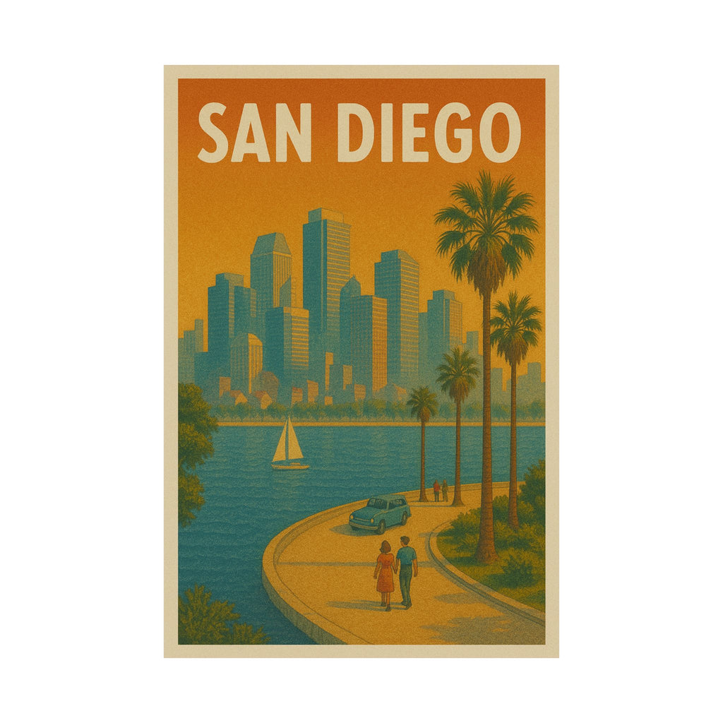 Cityscape Print - San Diego