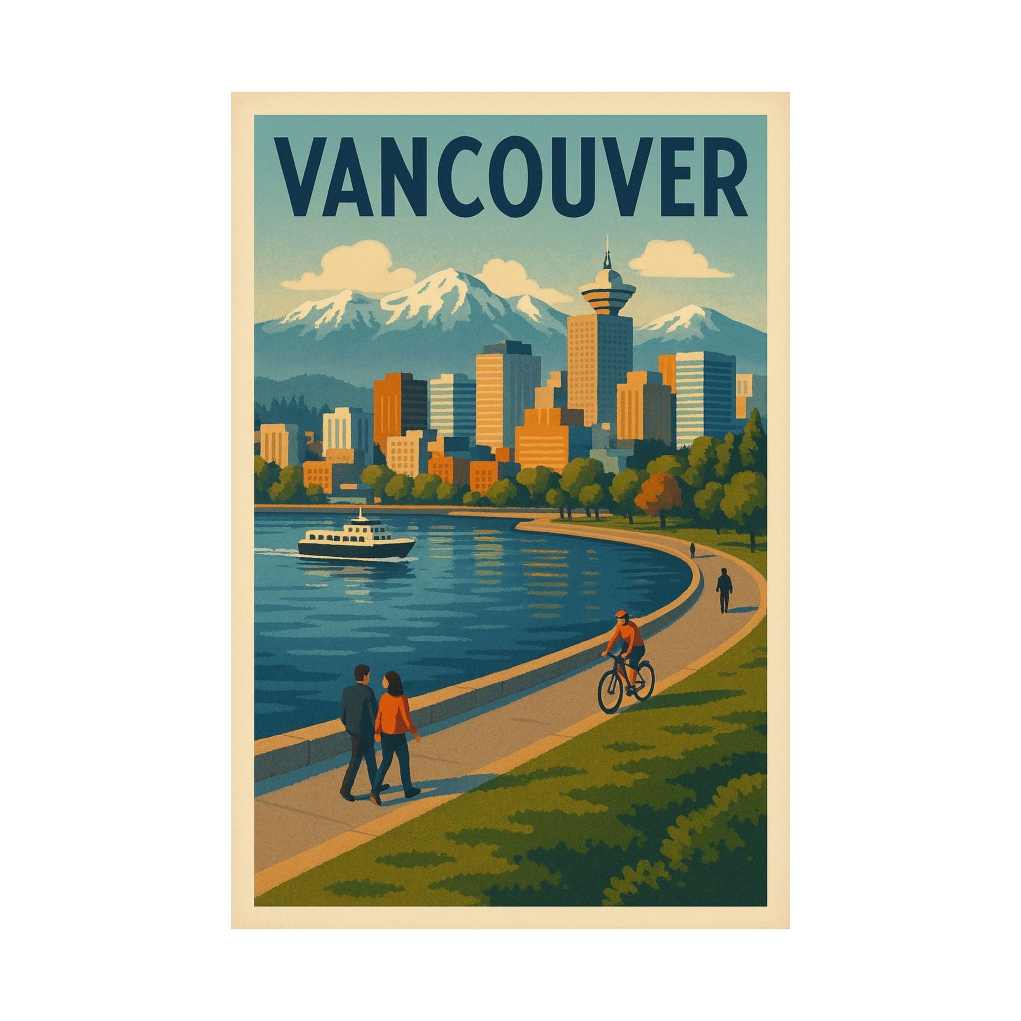 Cityscape Print - Vancouver