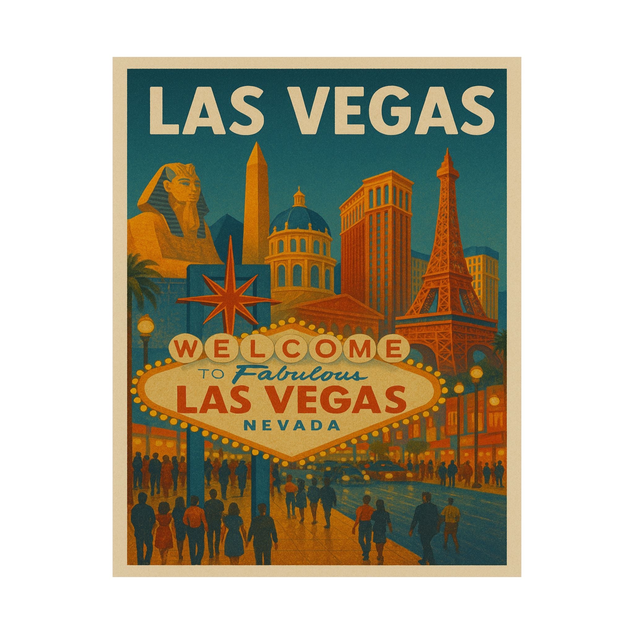 Cityscape Print - Las Vegas