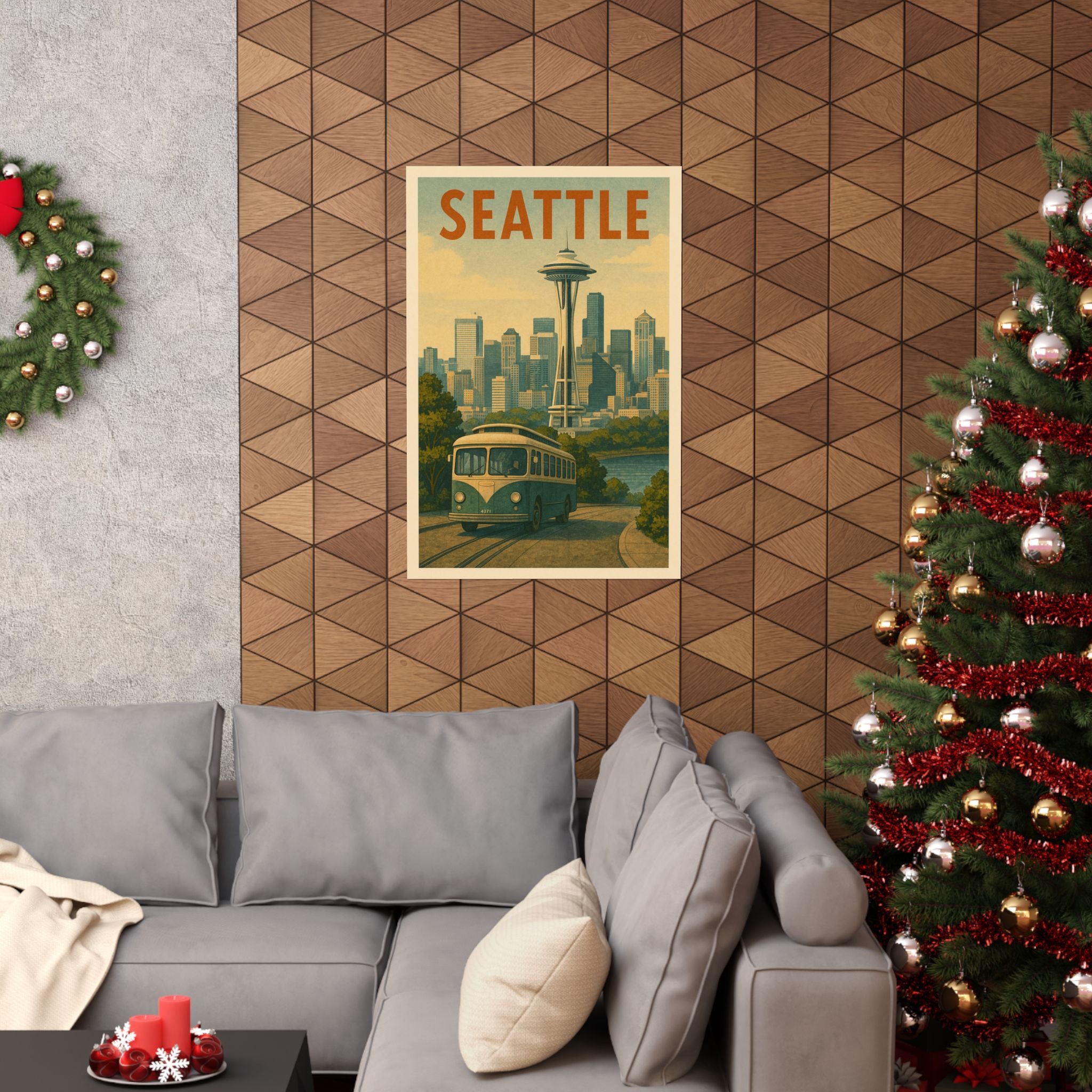 Cityscape Print - Seattle