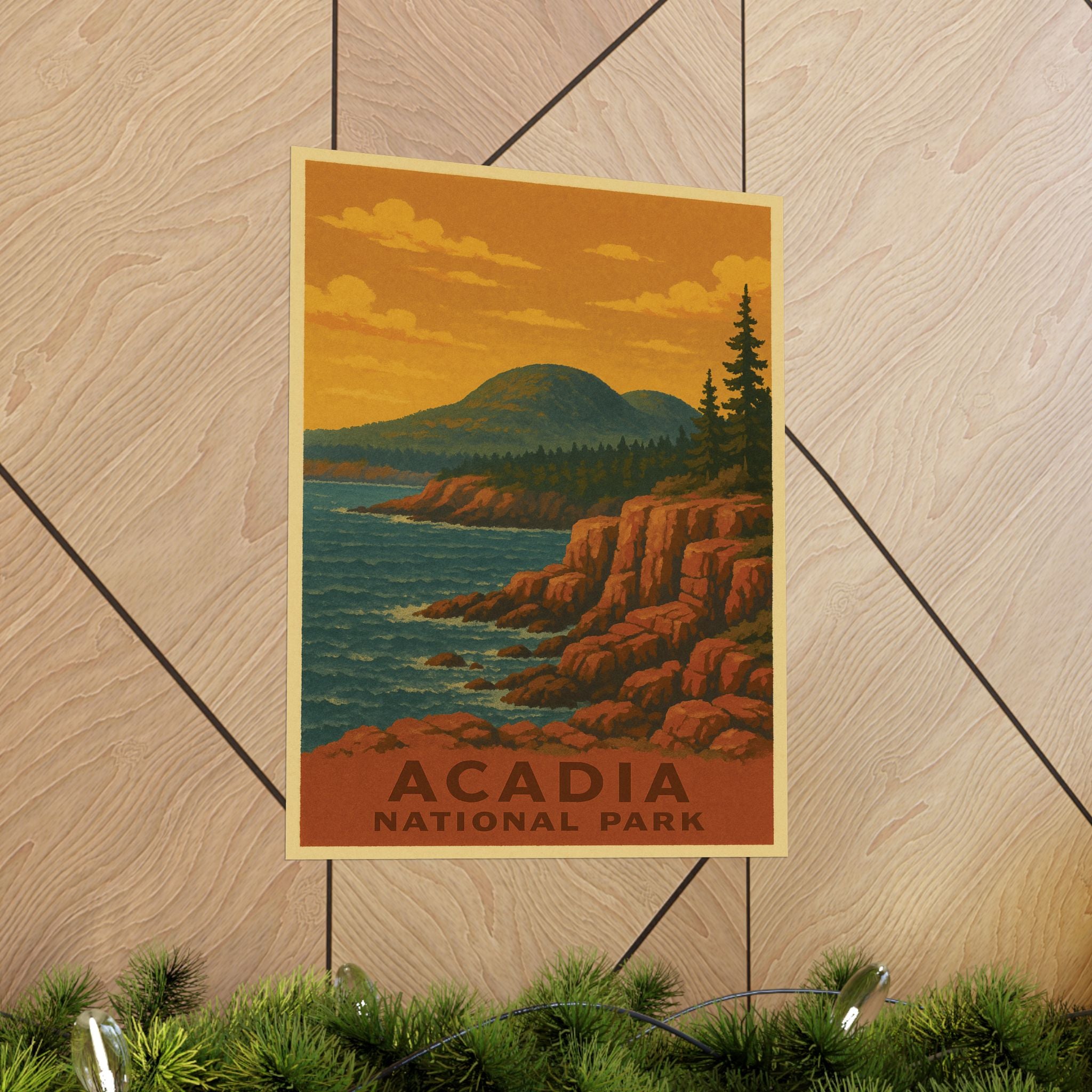 Vertical Print - Acadia National Park