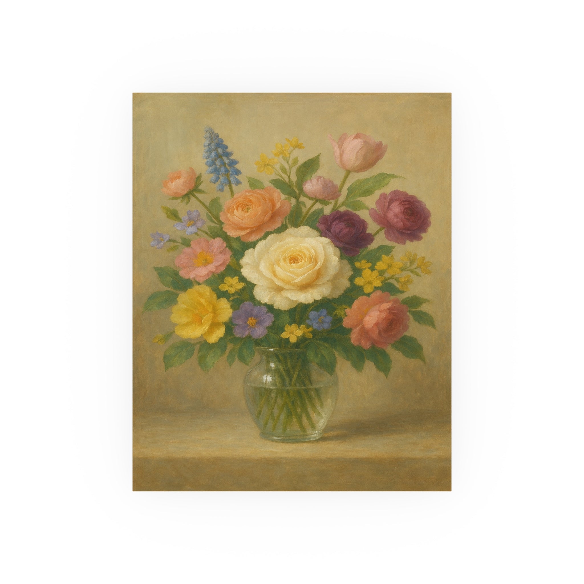 Nature Print - Flower Vase