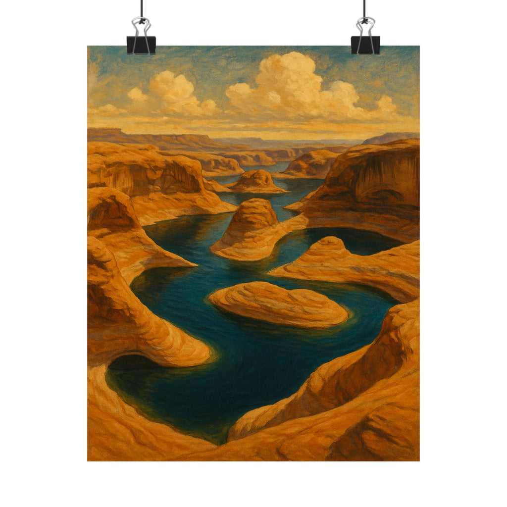 Nature Print - Reflection Canyon