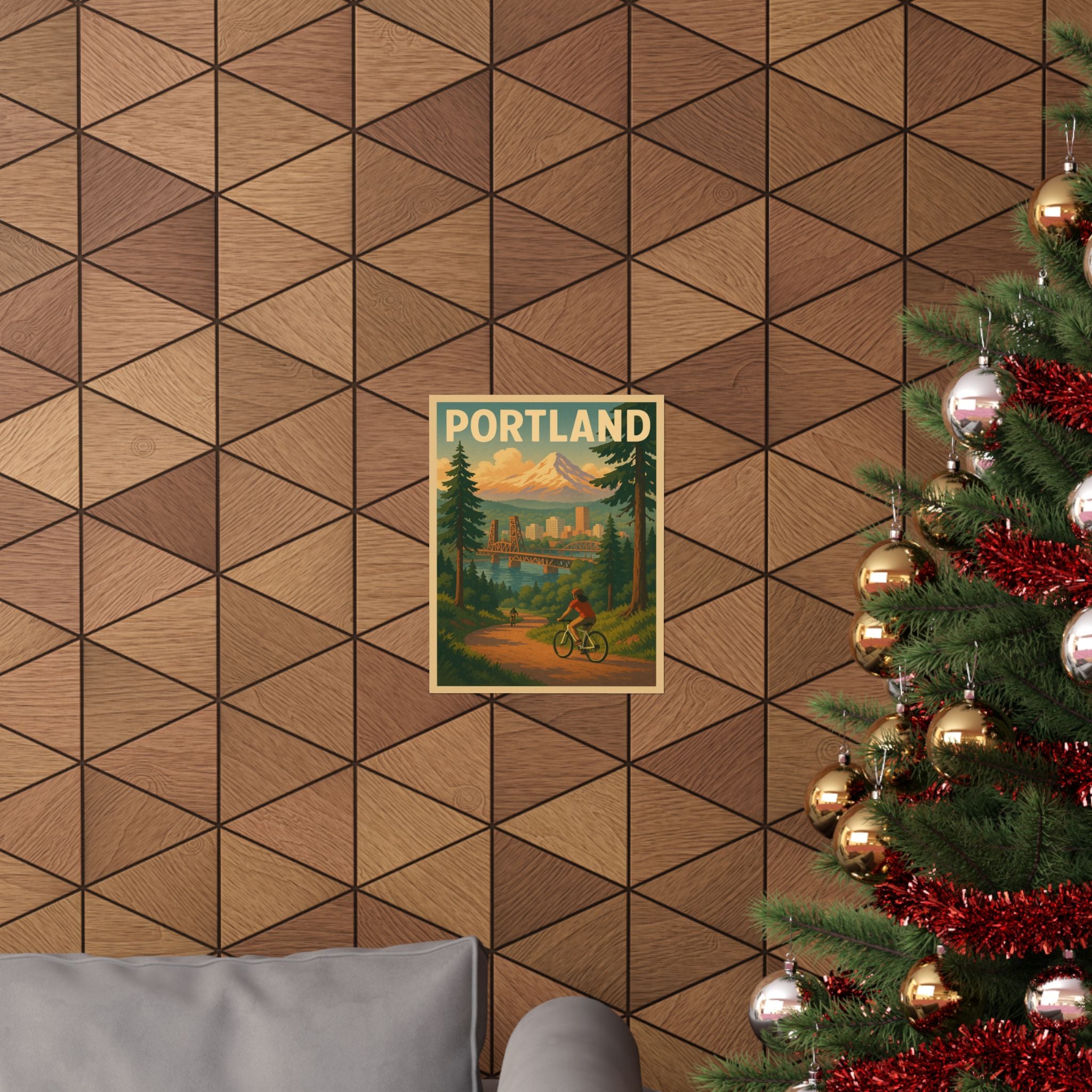 Cityscape Print - Portland Oregon