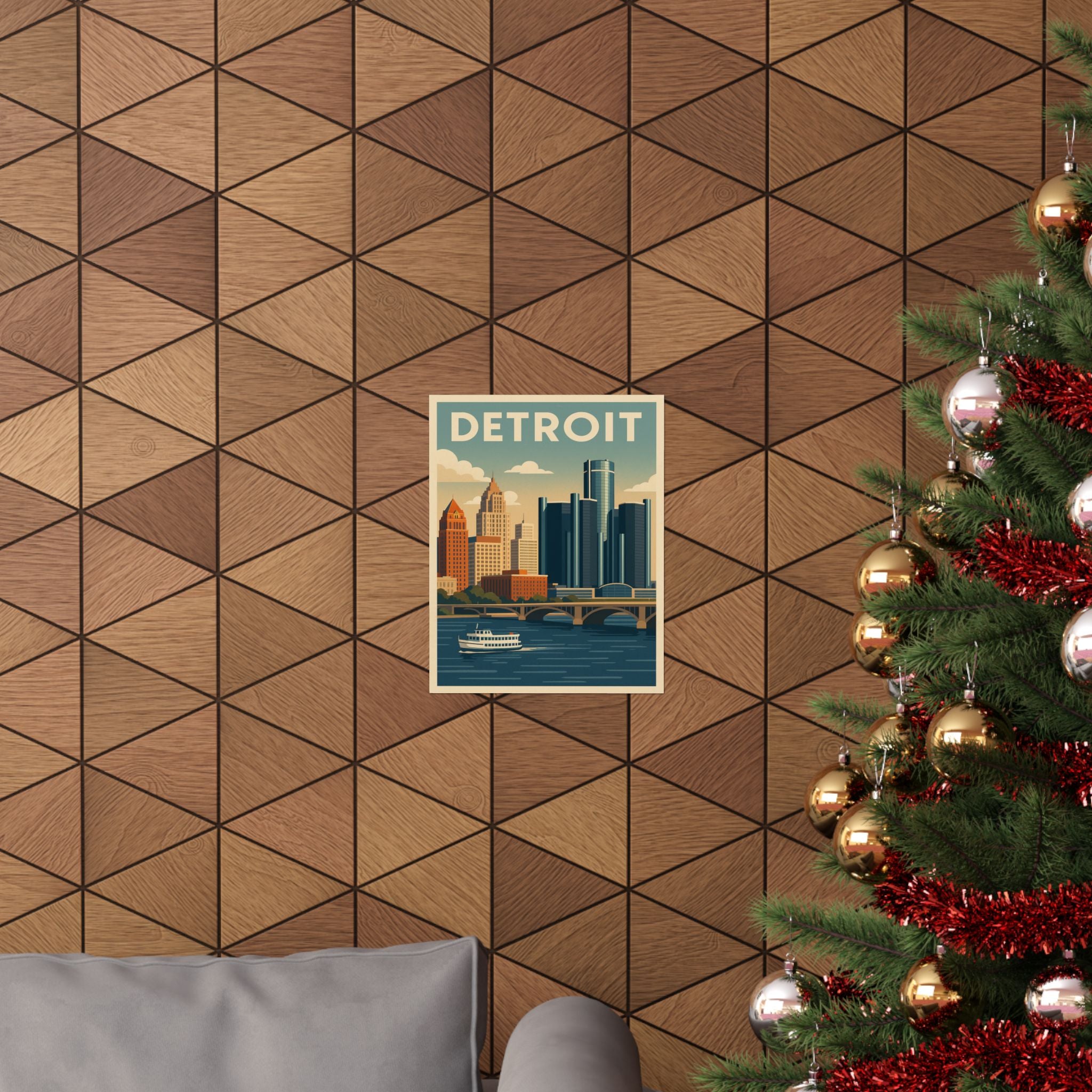 Cityscape Print - Detroit