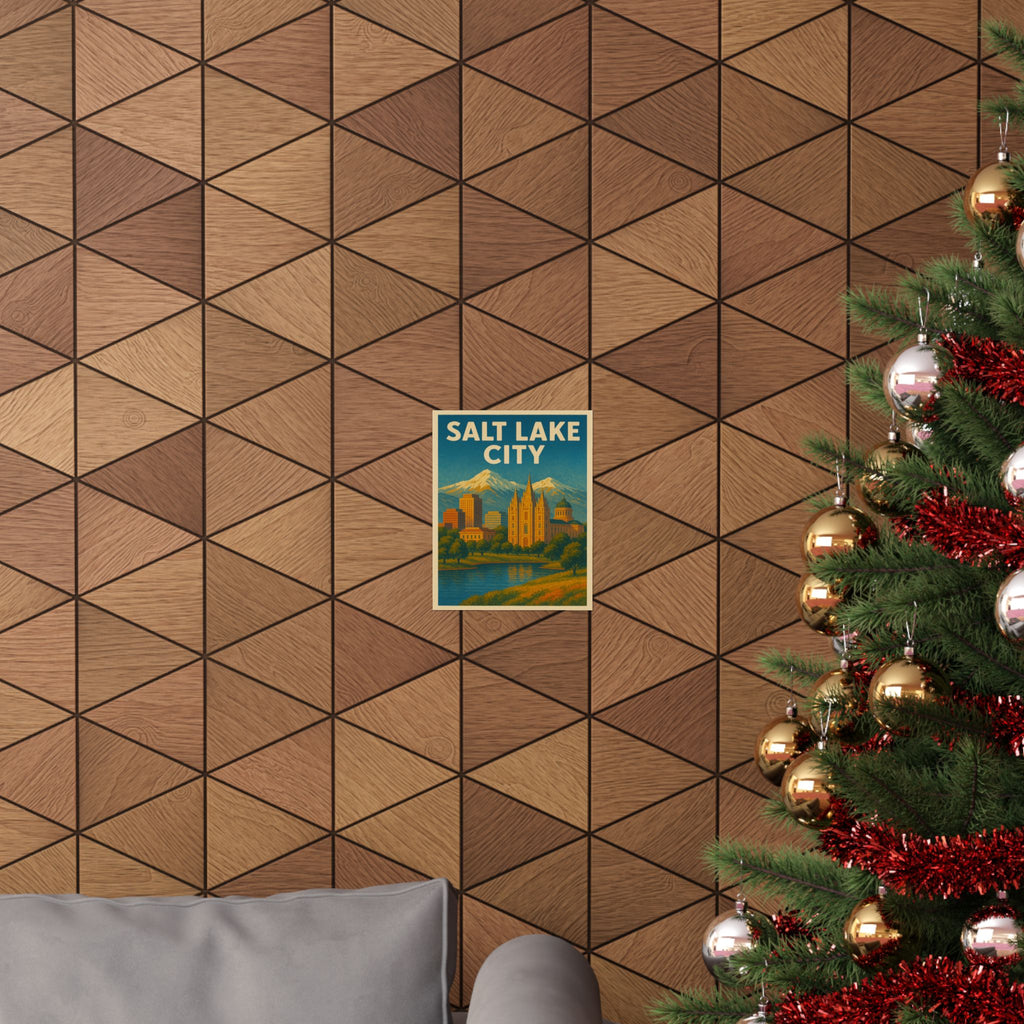 Cityscape Print - Salt Lake City