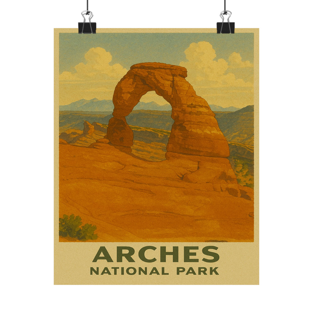 Vertical Print - Arches National Park